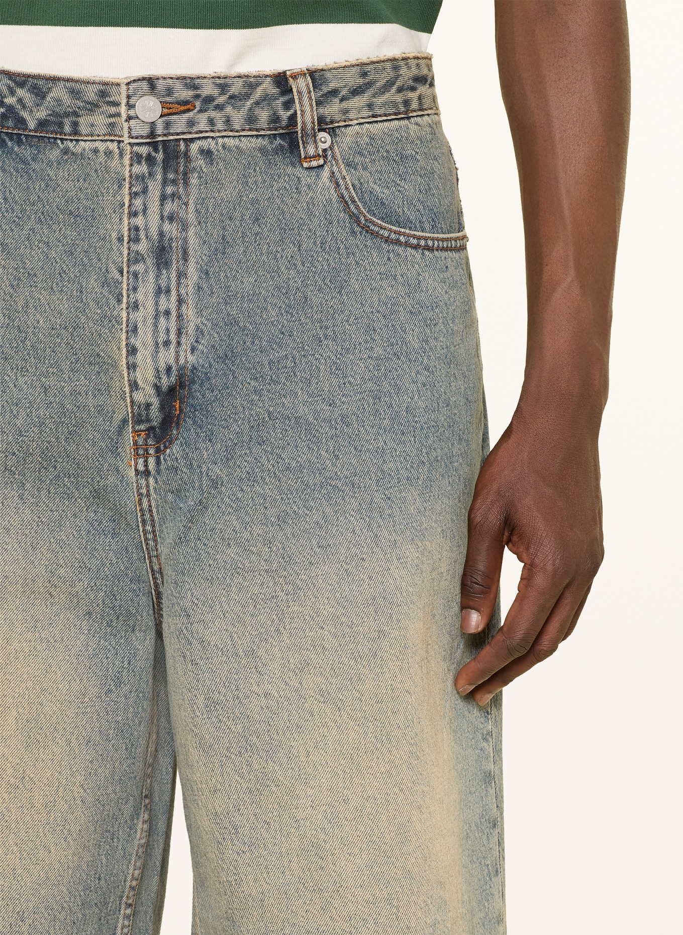 WOODBIRD Jeansshorts WBYUTO: DARK BLUE