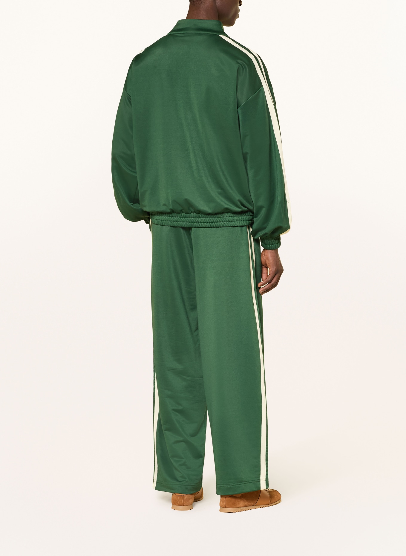 WOODBIRD Track Pants WBCHANG: GRÜN / WEISS