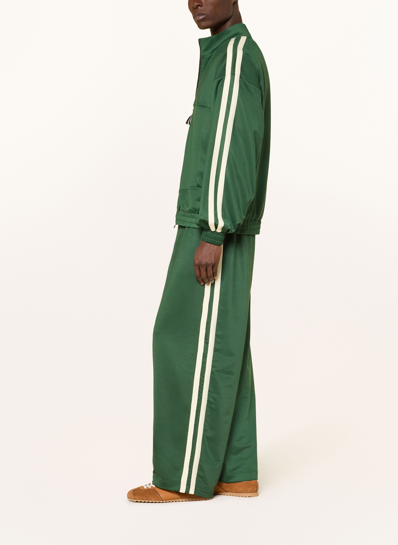 WOODBIRD Track Pants WBCHANG: GRÜN / WEISS