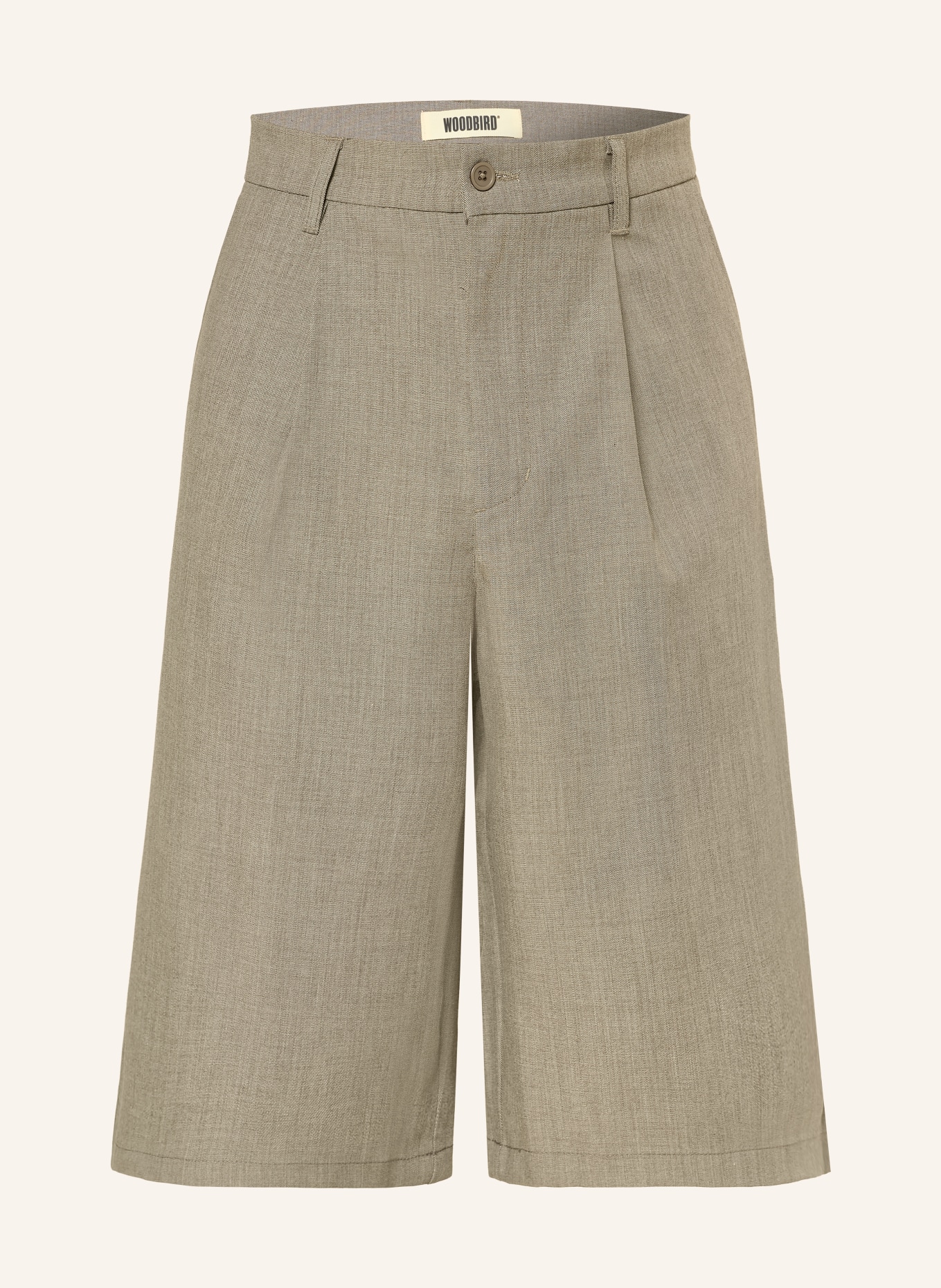 WOODBIRD Chinoshorts: HELLGRAU