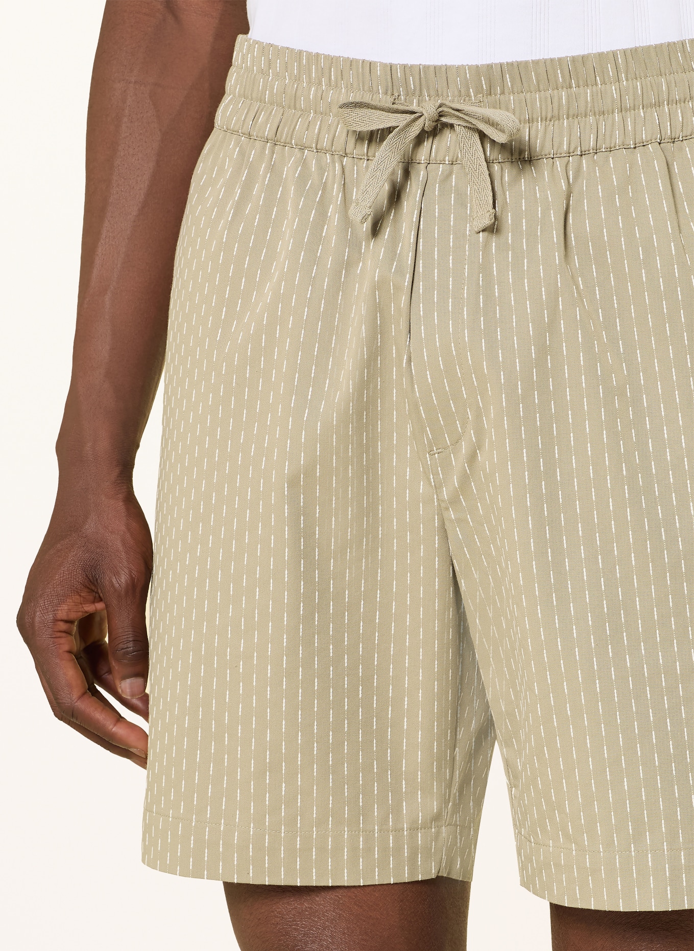 WOODBIRD Shorts WBBOMMY SHIKO: HELLBRAUN / CREME