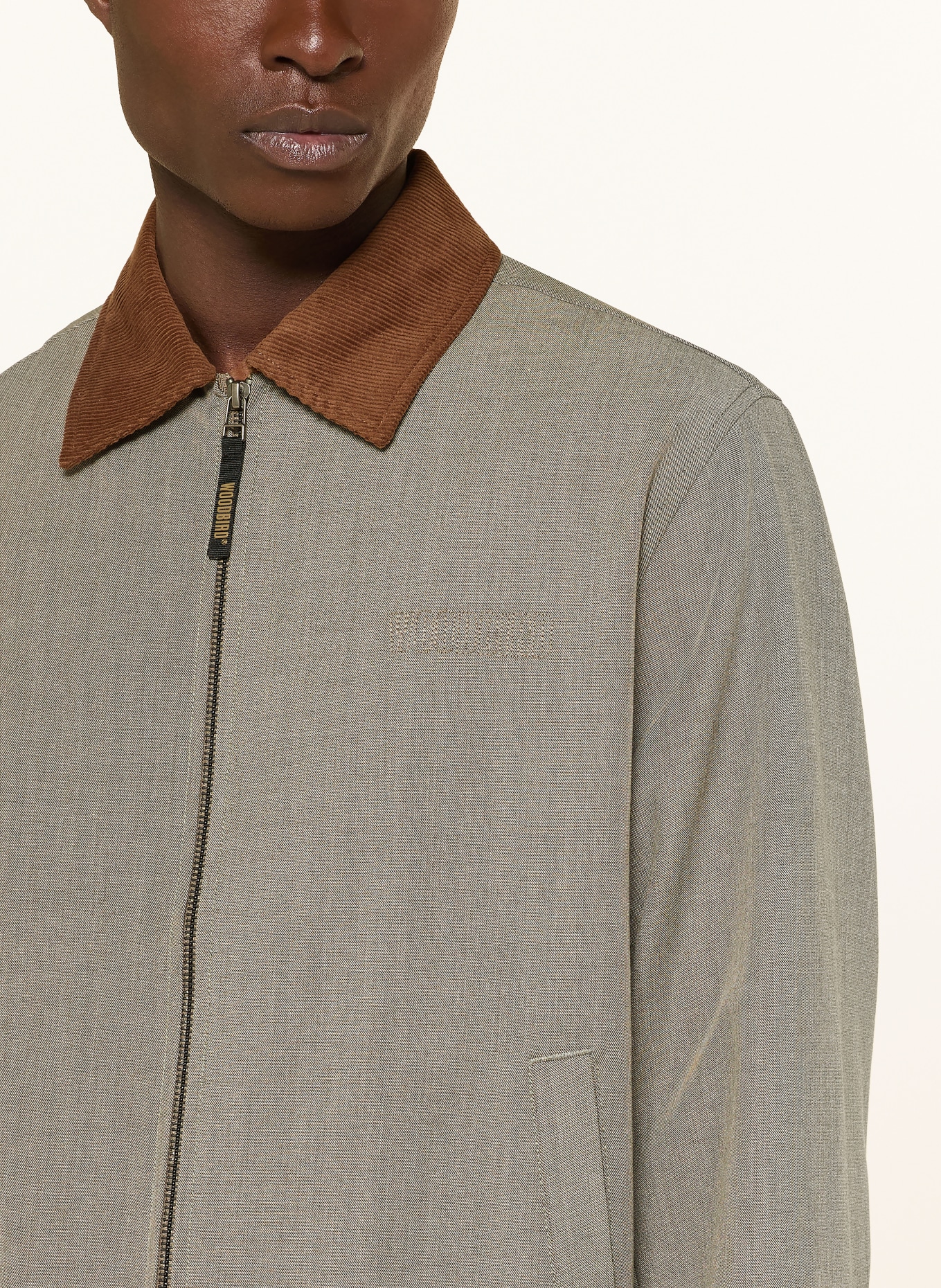 WOODBIRD Overjacket: HELLBRAUN