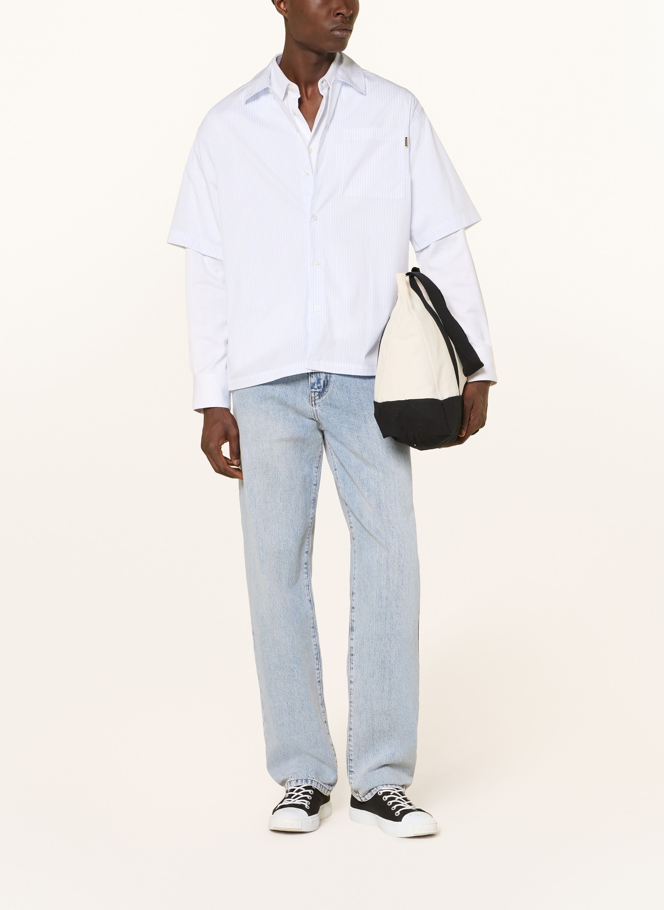 WOODBIRD Jeans LEROY DOONE Regular Fit: WASHED BLUE