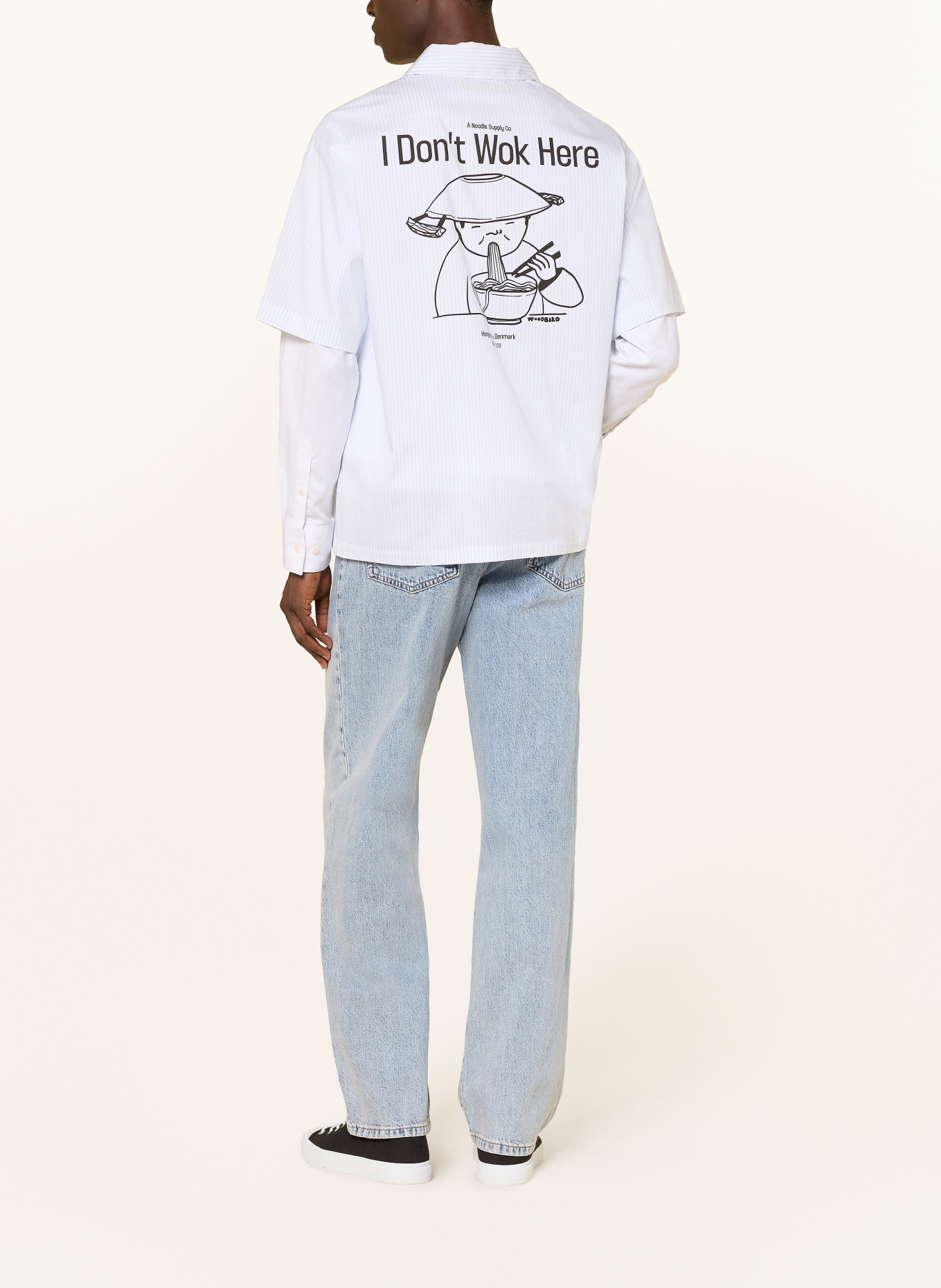 WOODBIRD Jeans LEROY DOONE Regular Fit: WASHED BLUE