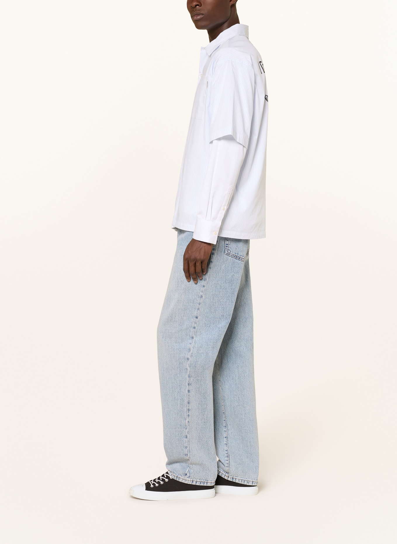 WOODBIRD Jeans LEROY DOONE Regular Fit: WASHED BLUE