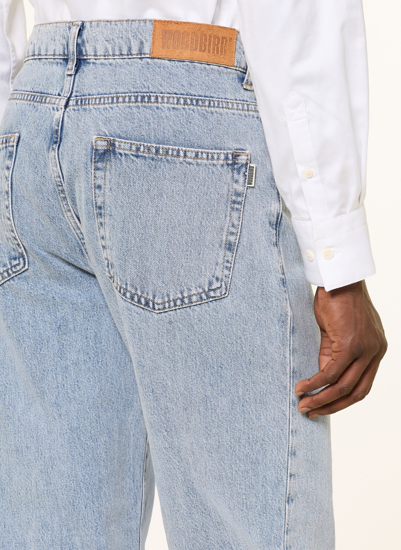 WOODBIRD Jeans LEROY DOONE Regular Fit: WASHED BLUE