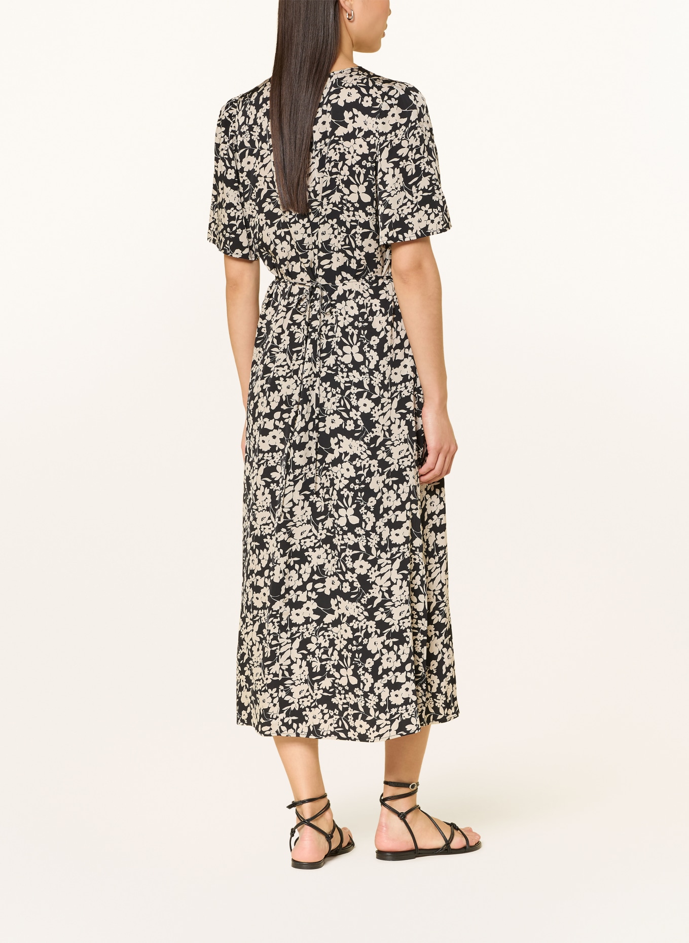 Marc O'Polo Kleid: SCHWARZ / BEIGE