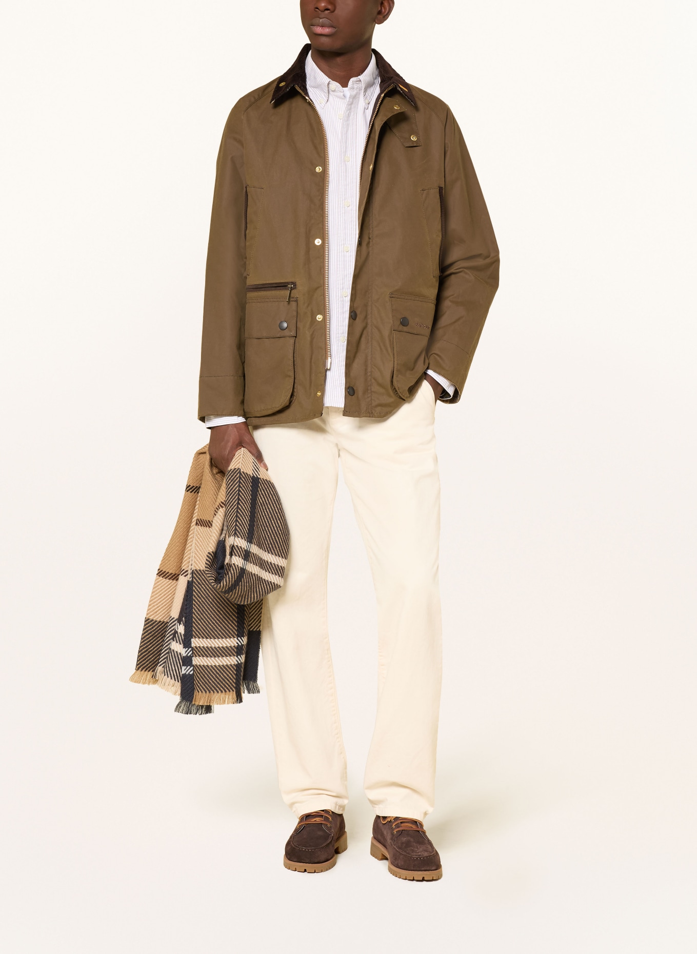 Barbour Fieldjacket ICONS BEADALE: BRUIN / MARRON FONCÉ