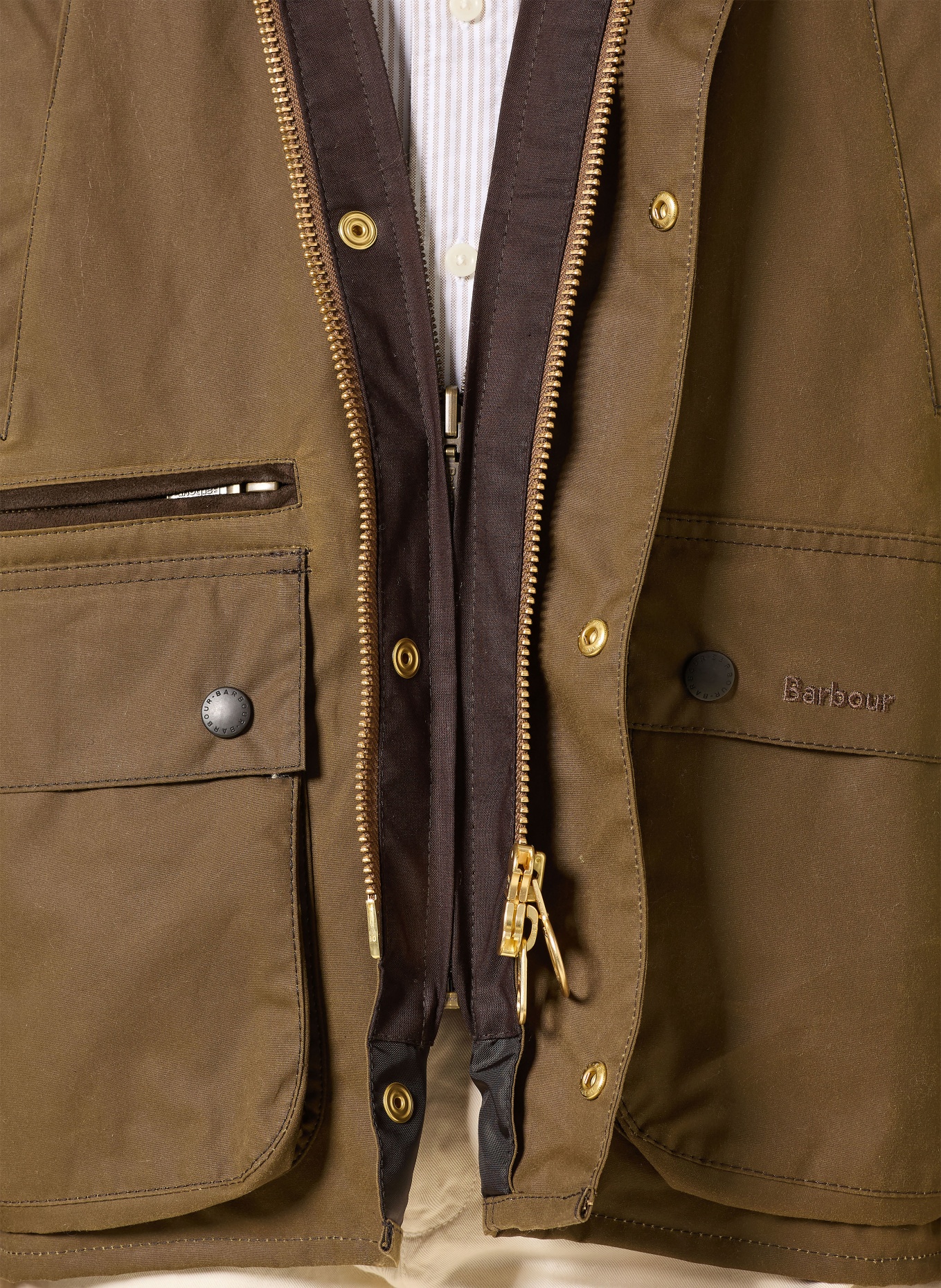 Barbour Fieldjacket ICONS BEADALE: BRUIN / MARRON FONCÉ