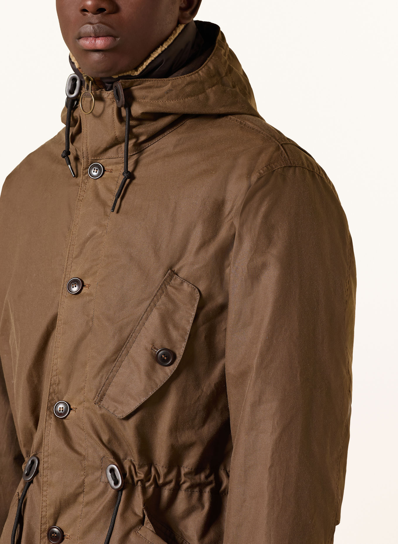Barbour Parka URSULA: BRAUN