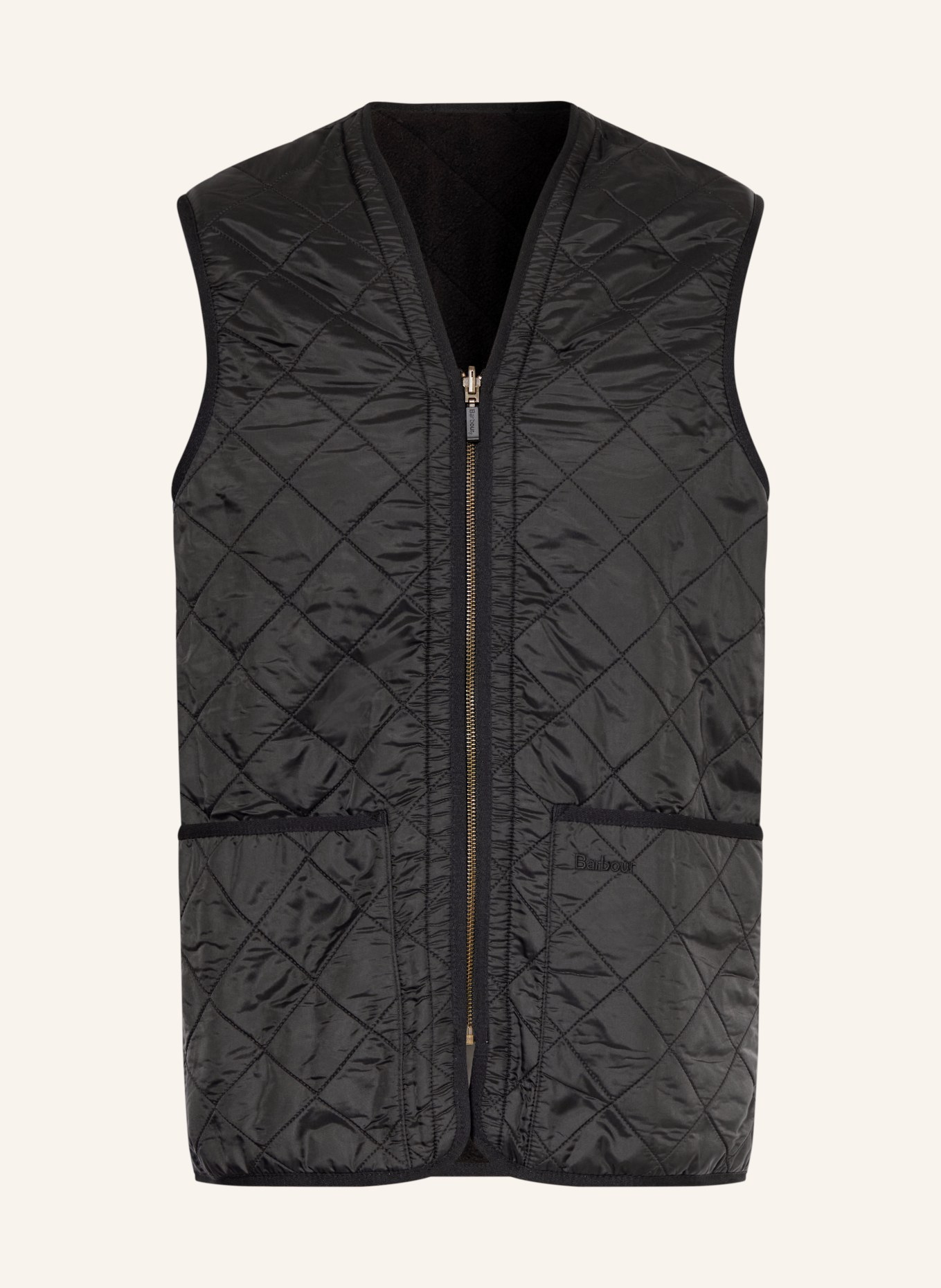 Barbour Quilted vest: BLACK