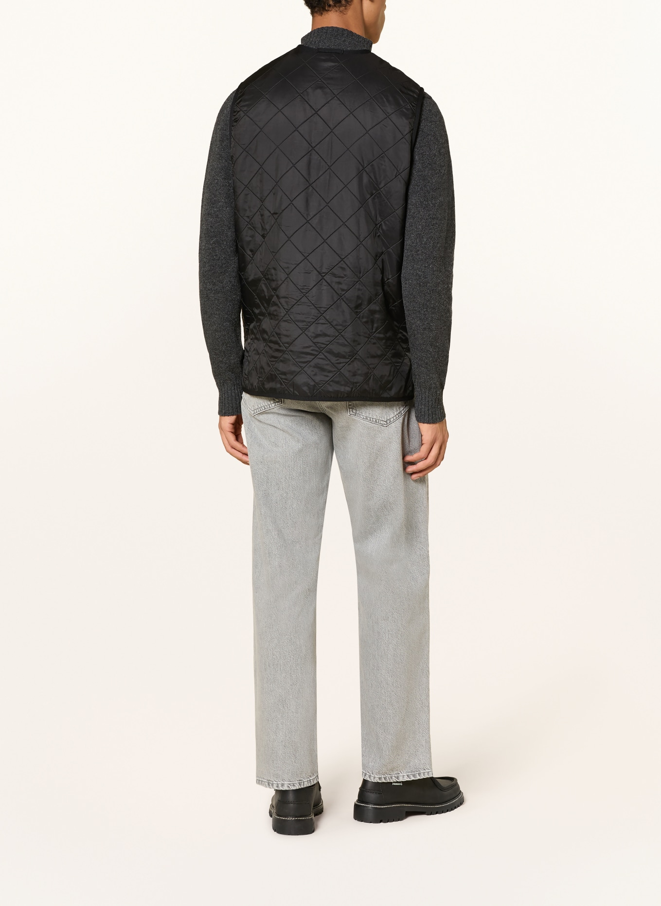 Barbour Quilted vest: BLACK