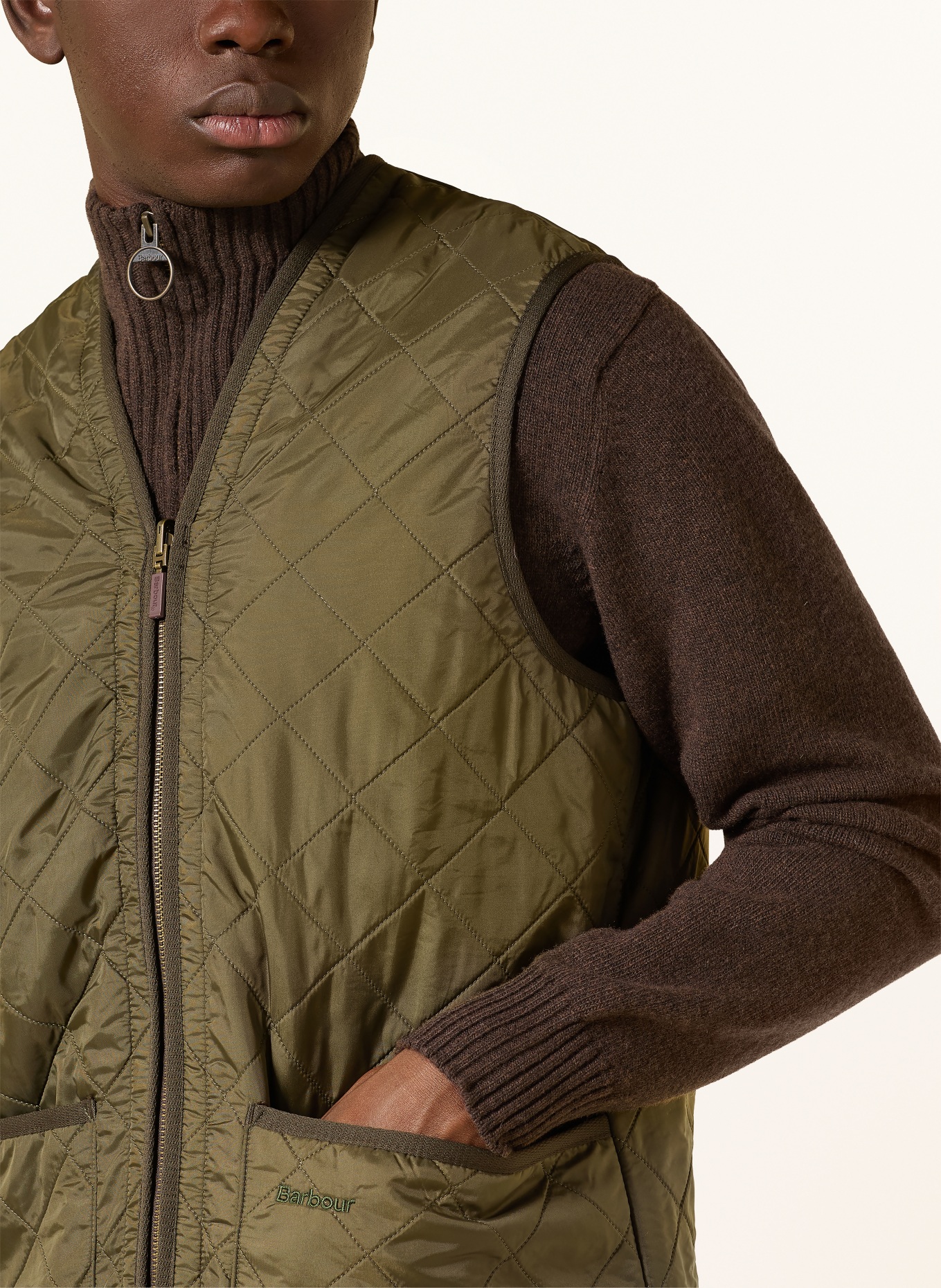 Barbour Steppweste: KHAKI