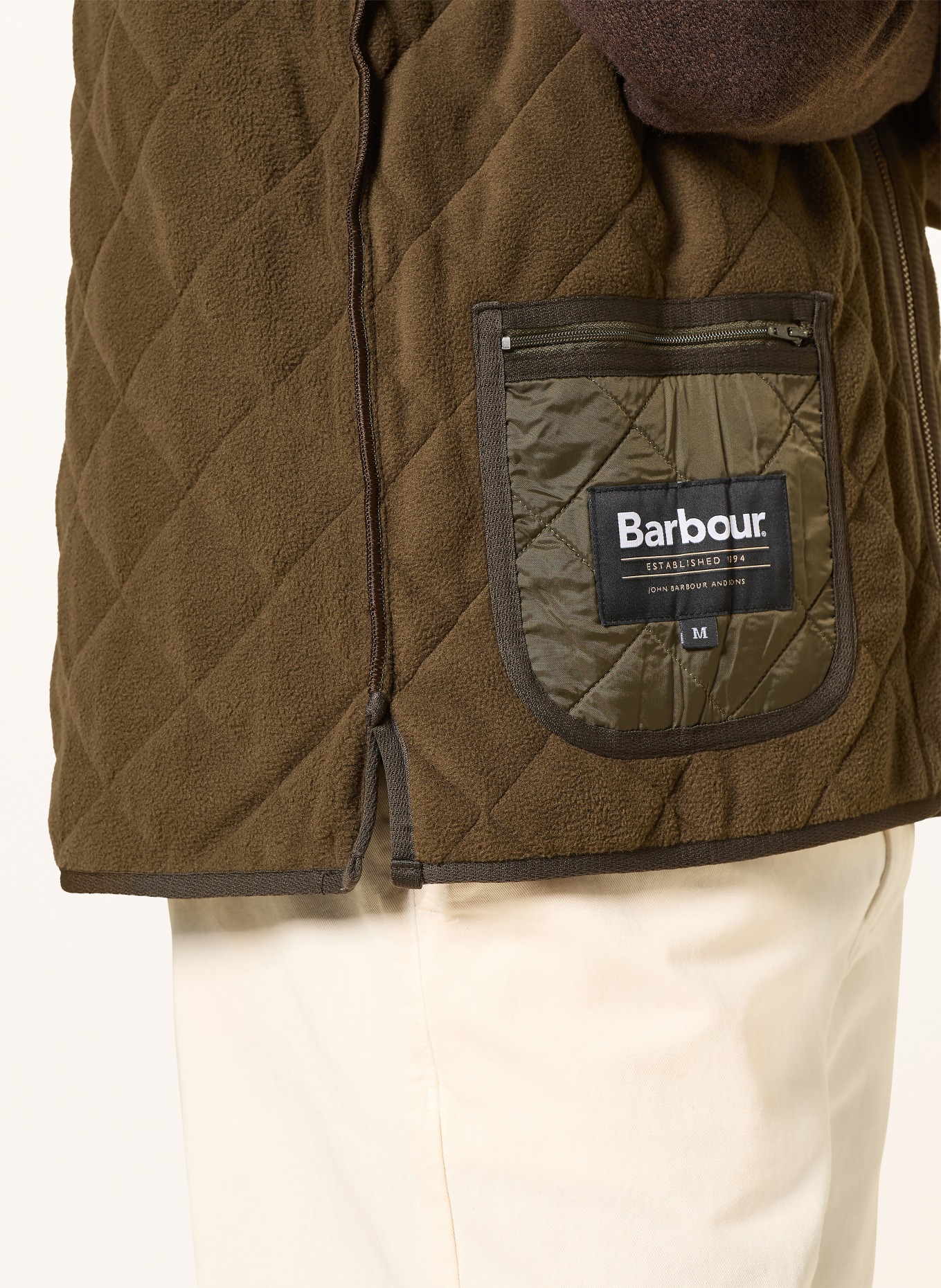Barbour Steppweste: KHAKI