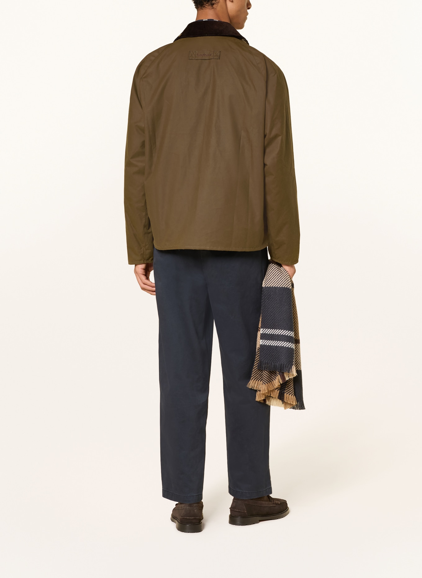 Barbour Fieldjacket ICONS TRANSPORT: BRUIN / MARRON FONCÉ