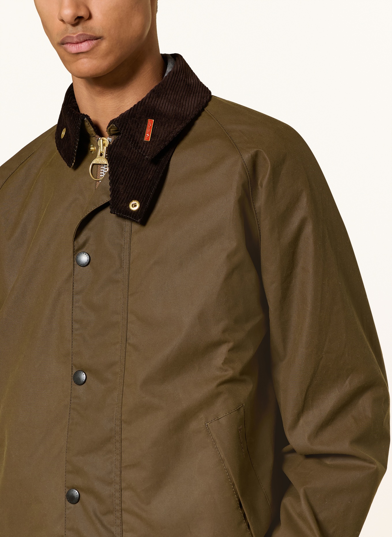 Barbour Fieldjacket ICONS TRANSPORT: BRUIN / MARRON FONCÉ