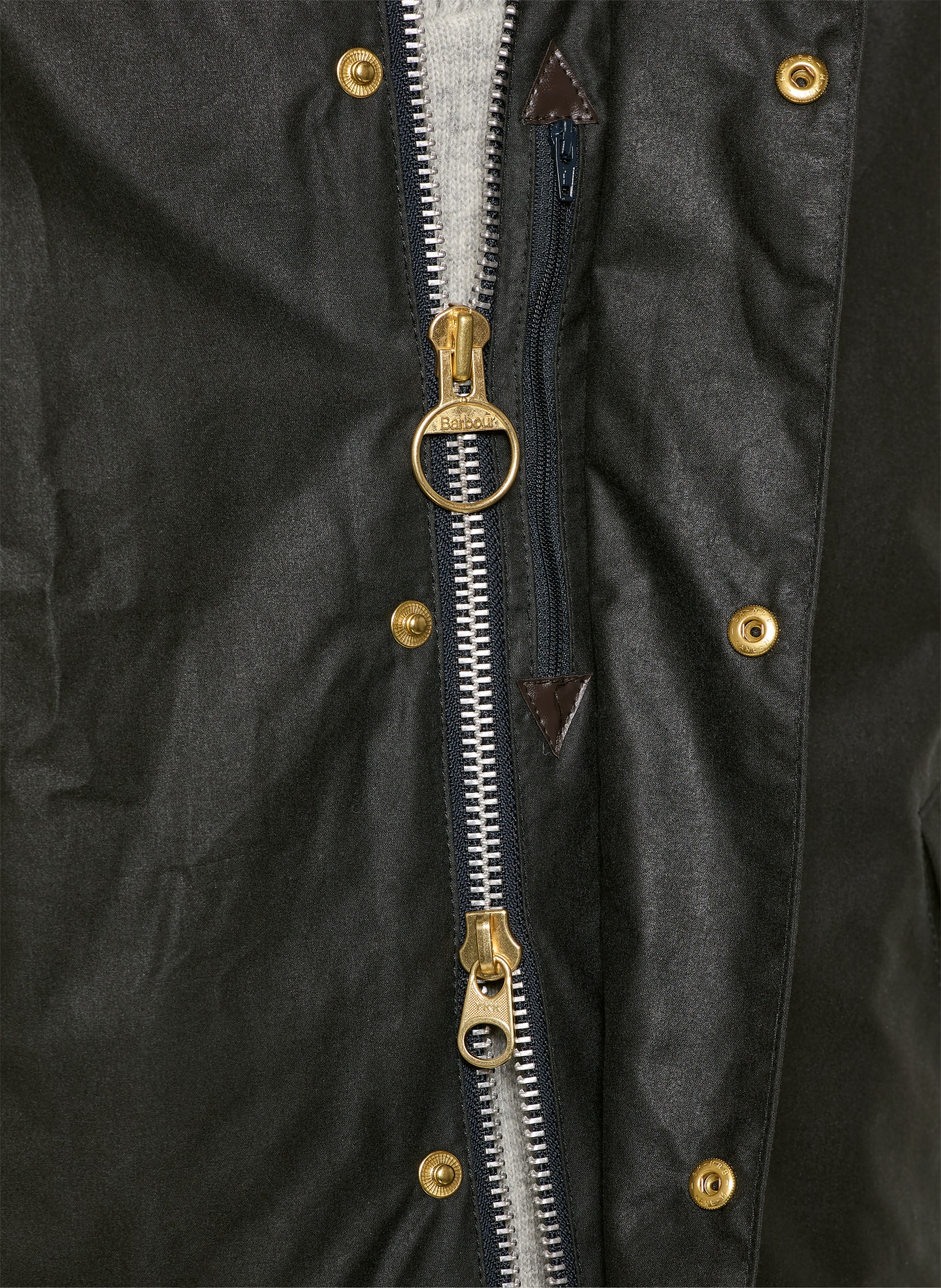 Barbour Fieldjacket ICONS TRANSPORT: DONKERGRIJS