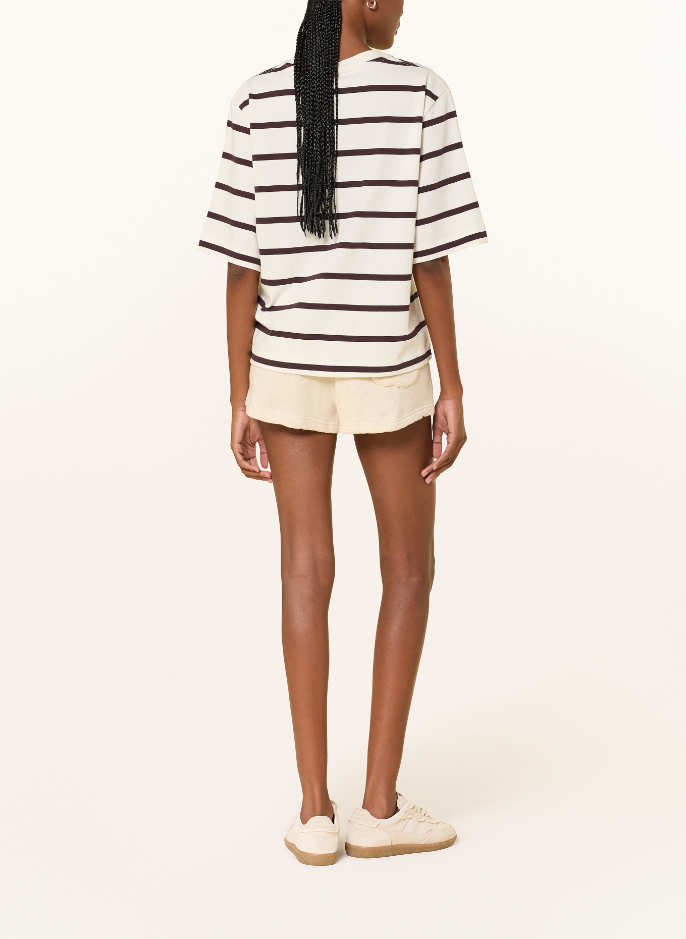 American Vintage Sweatshorts ITONAY: CREME