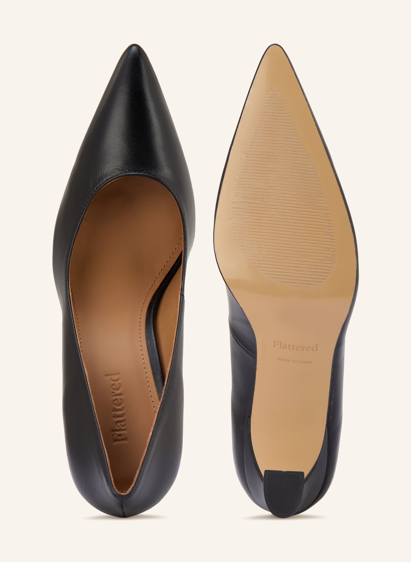 Flattered Pumps: BLACK