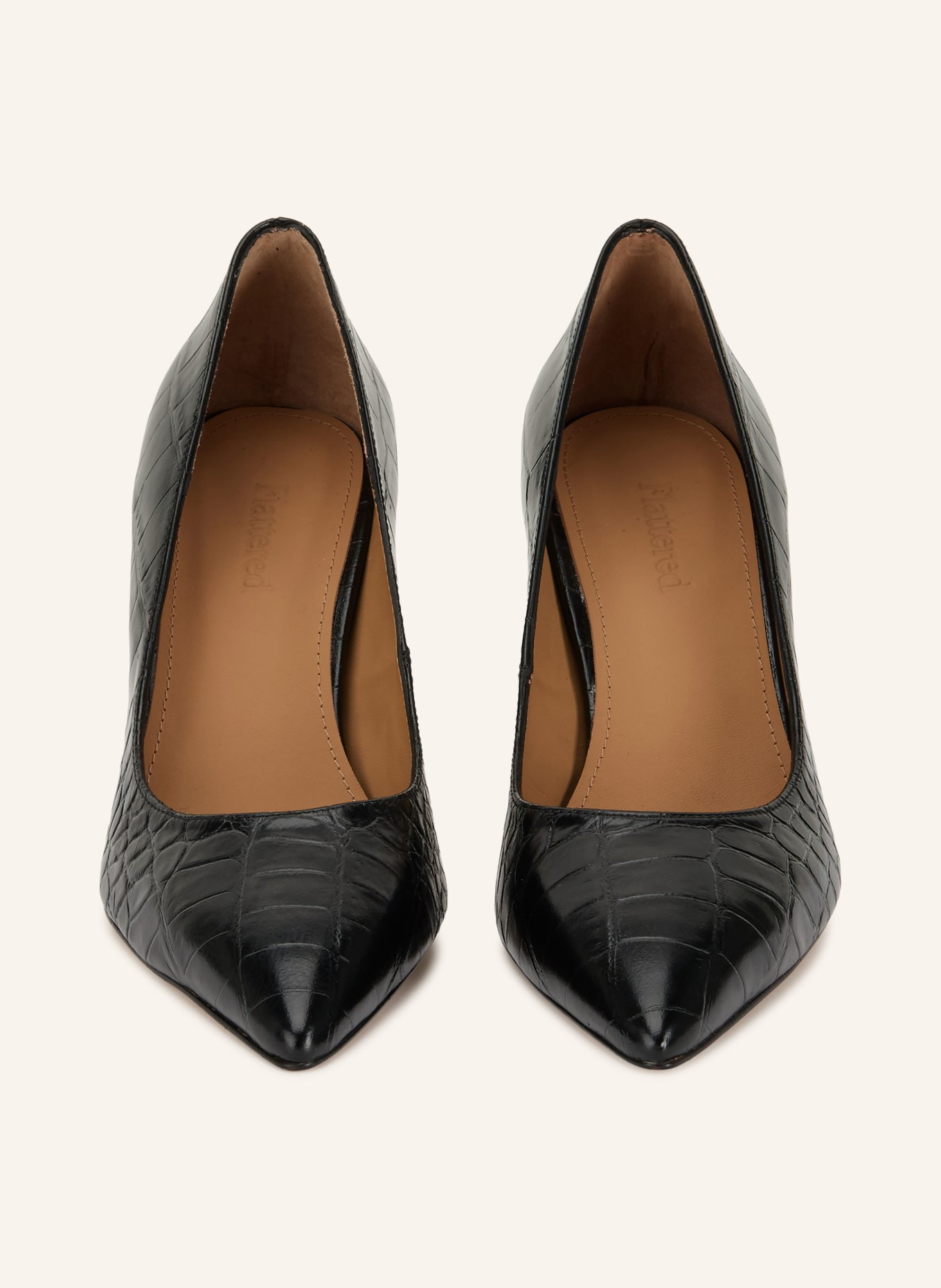 Flattered Pumps: SCHWARZ