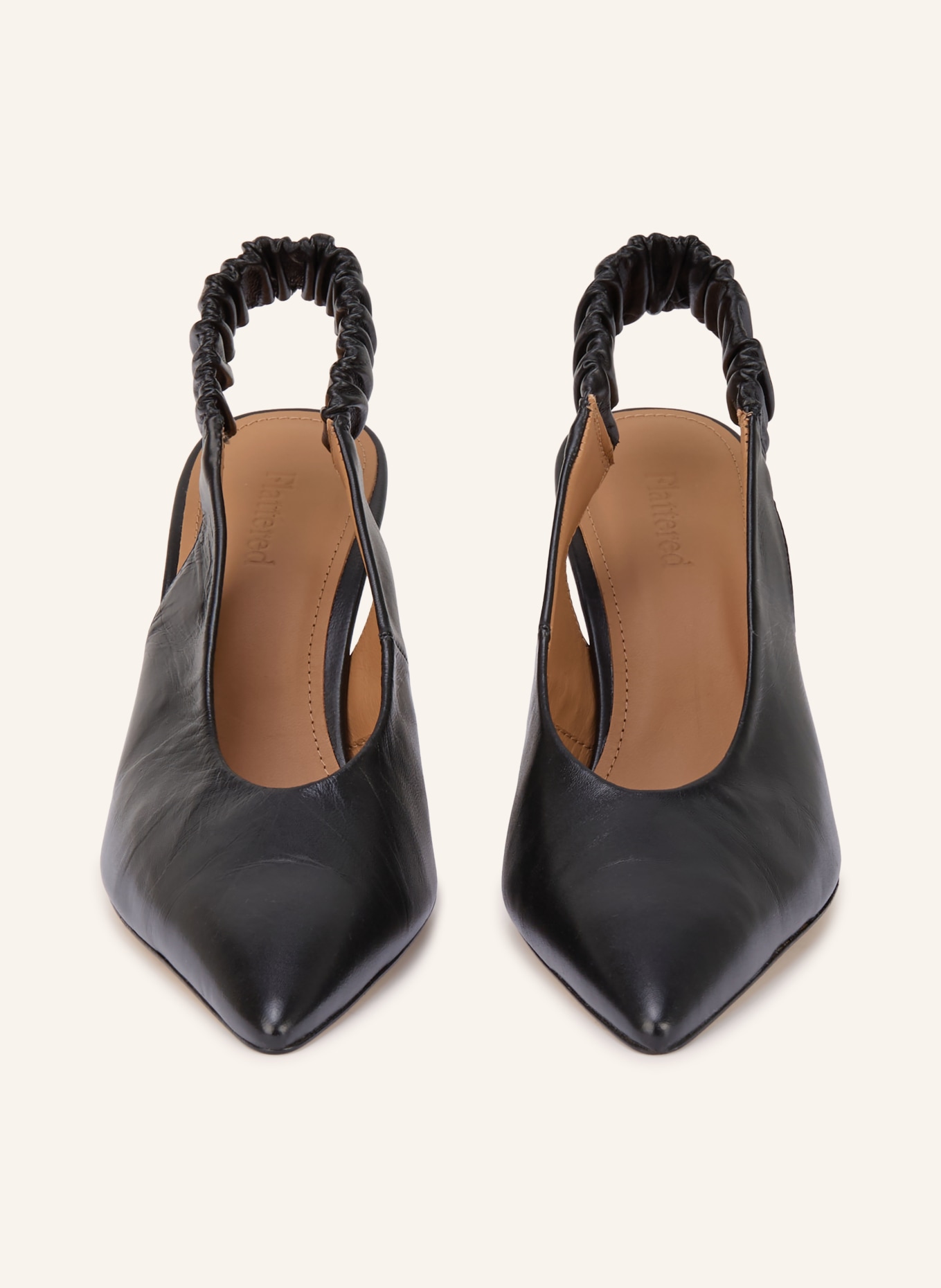 Flattered LILIAN Slingback Pumps: BLACK