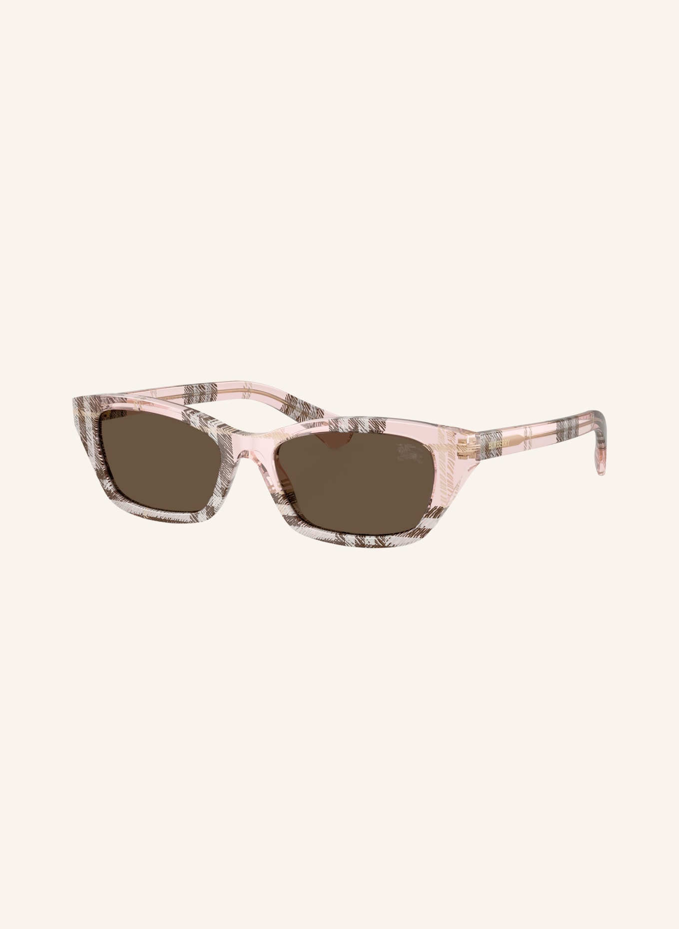BURBERRY Zonnebril BE4488: ROZE/BRUIN