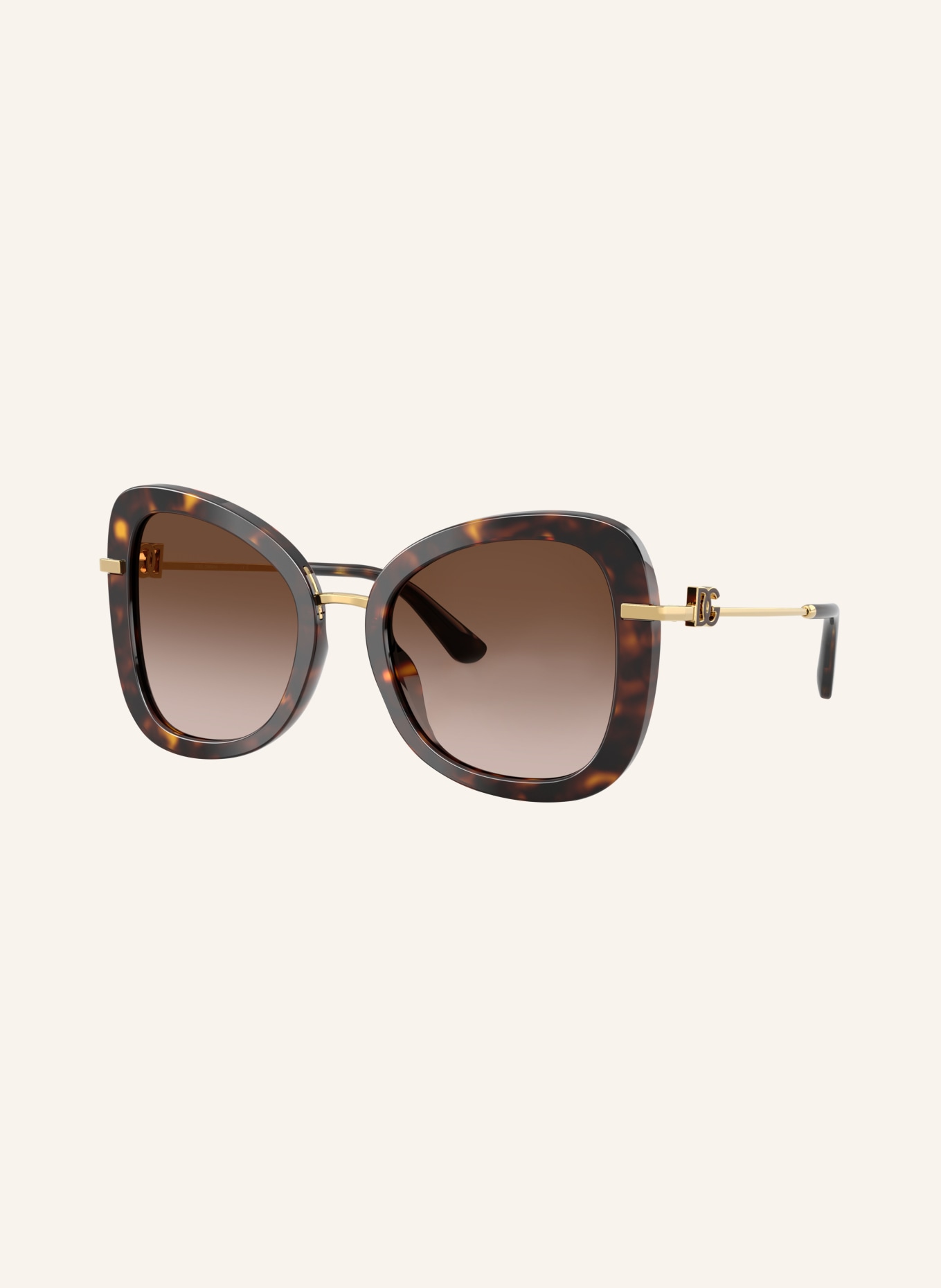 DOLCE & GABBANA Sonnenbrille DG4535: HAVANA/ BRAUN VERLAUF