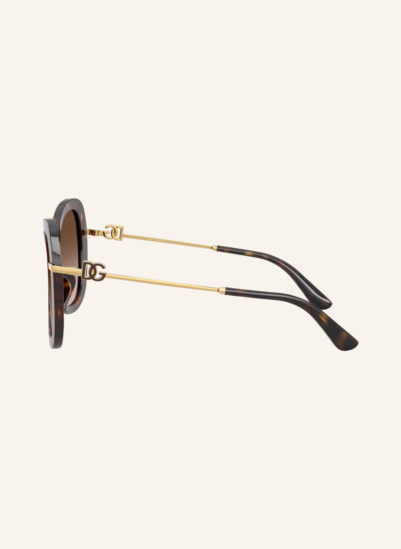 DOLCE & GABBANA Sonnenbrille DG4535: HAVANA/ BRAUN VERLAUF