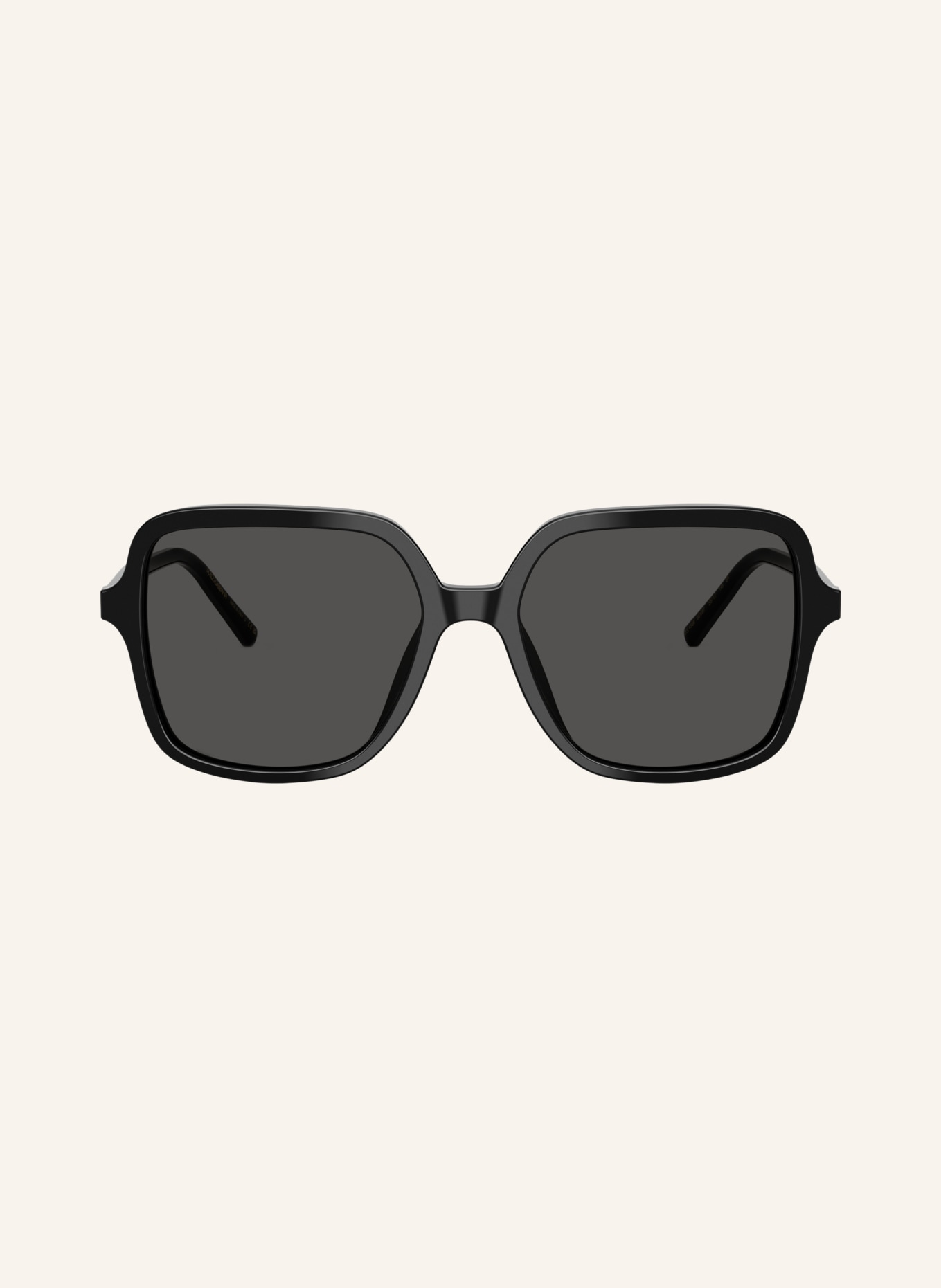 DOLCE & GABBANA Lunettes de soleil DG4539: NOIR / GRIS FONCÉ