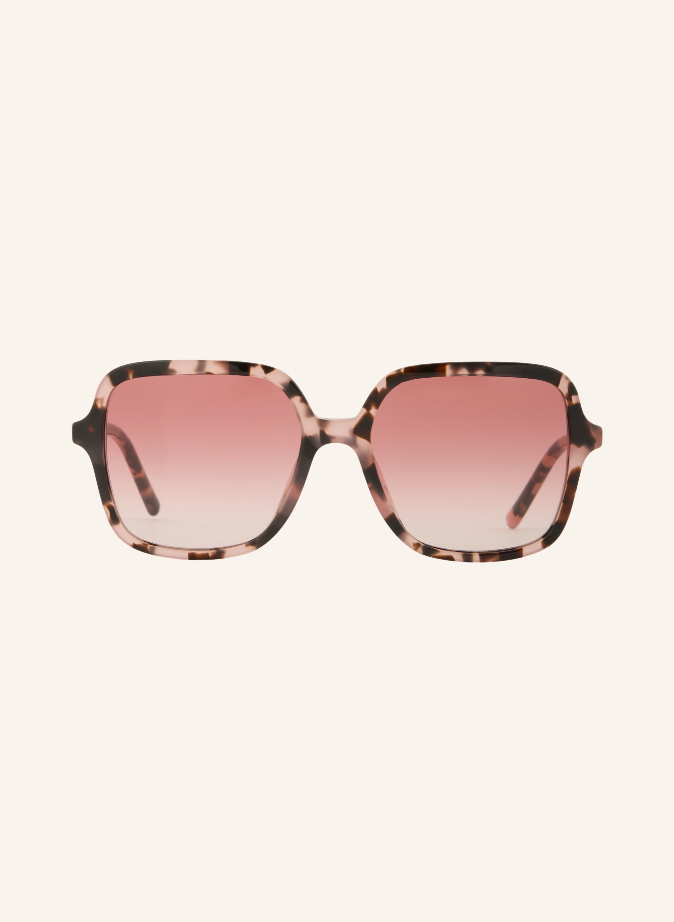 DOLCE & GABBANA Zonnebril DG4539: HAVANA/ ROOD VERLOOP