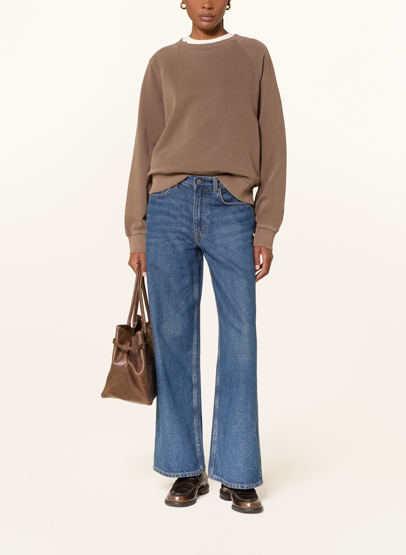 ARKET mikina: HNĚDÁ