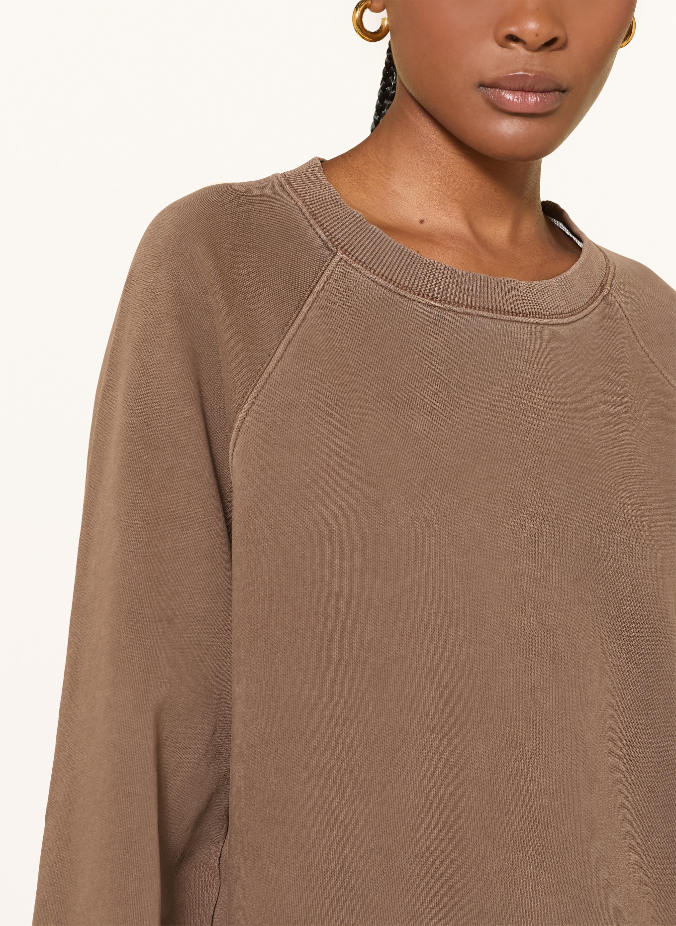 ARKET mikina: HNĚDÁ