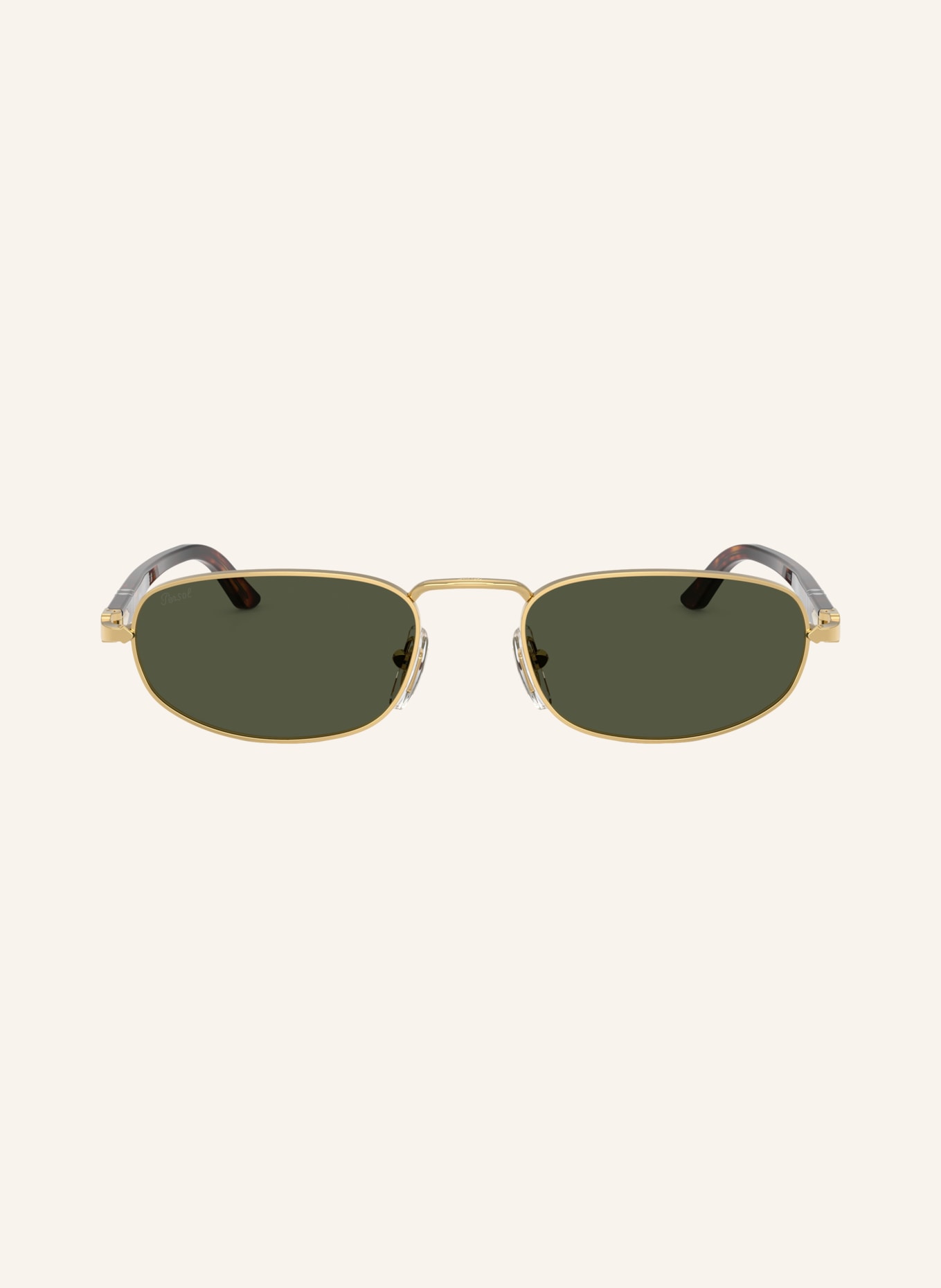 Persol Sunglasses PO1028S: GOLD / DARK GREEN