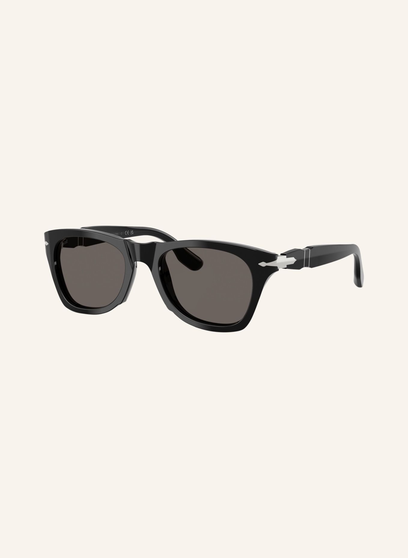 Persol Zonnebril PO8001S: ZWART/ DONKERGRIJS
