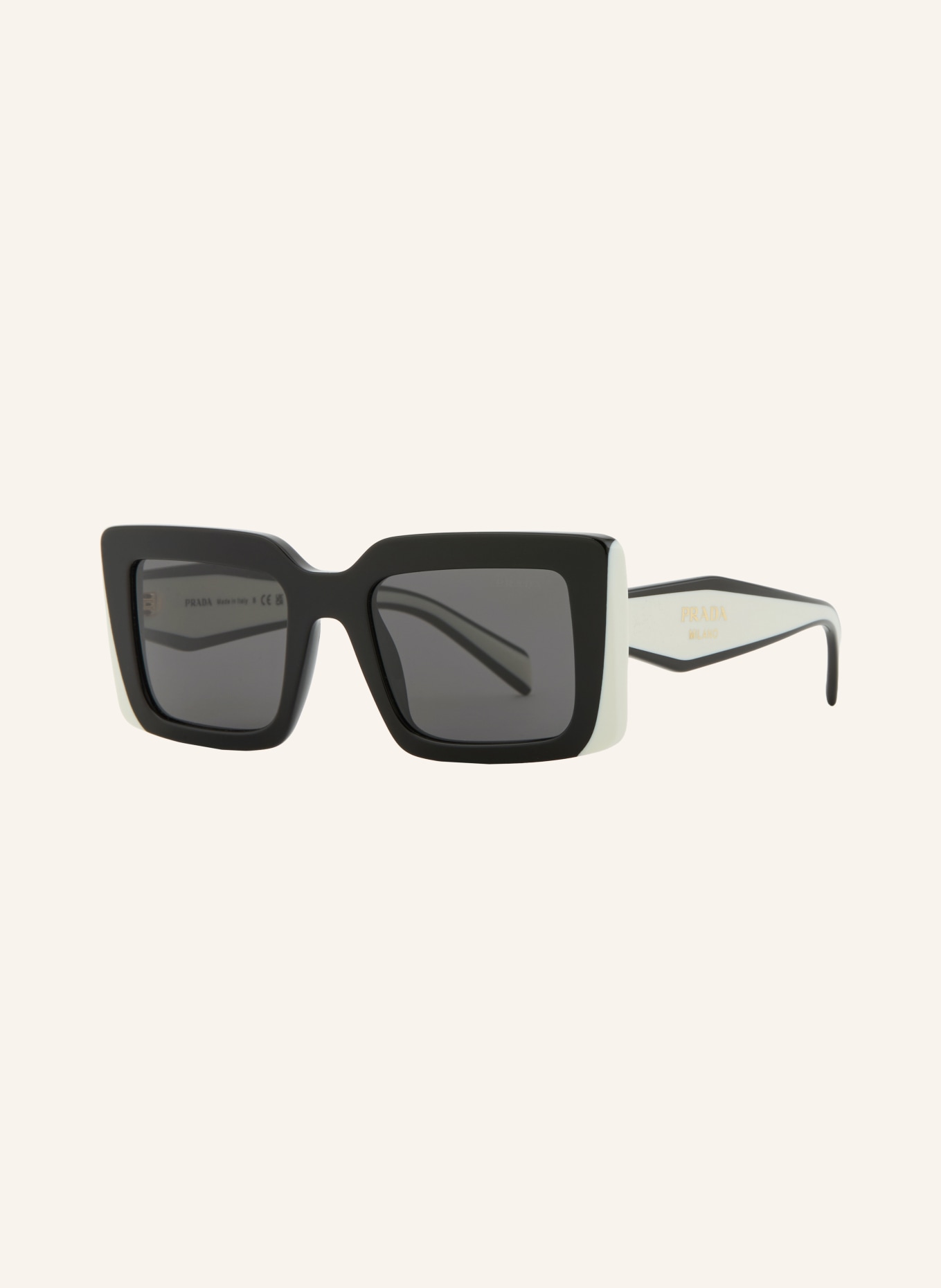 PRADA Sonnenbrille PR D01S: SCHWARZ/ DUNKELGRAU