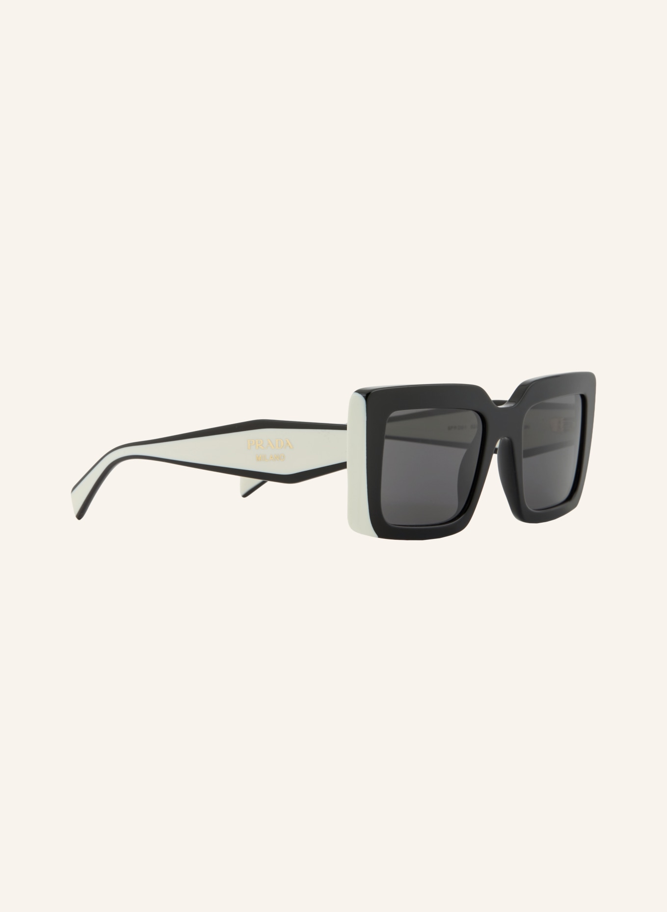 PRADA Sonnenbrille PR D01S: SCHWARZ/ DUNKELGRAU