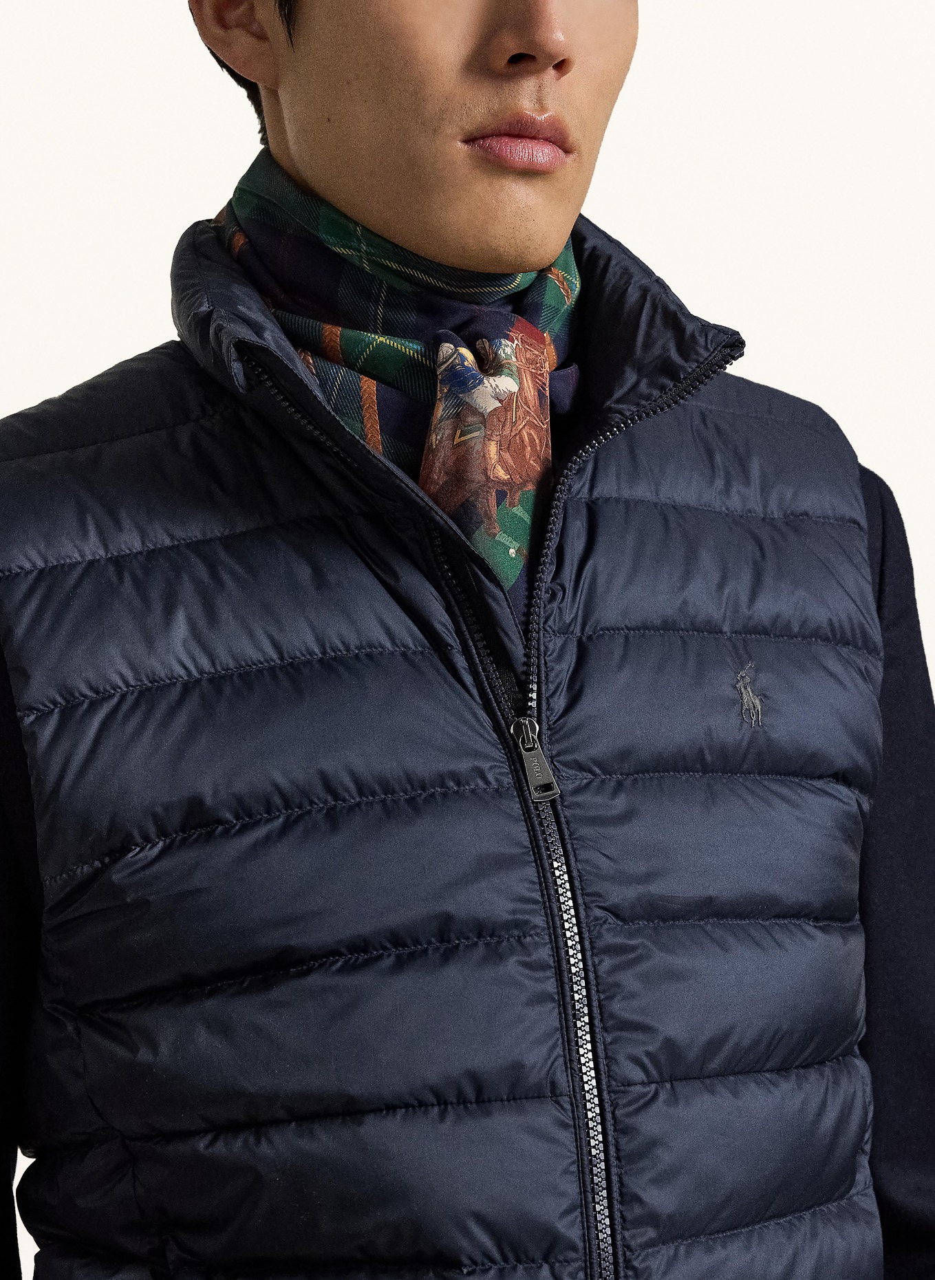 POLO RALPH LAUREN Daunenweste: DUNKELBLAU