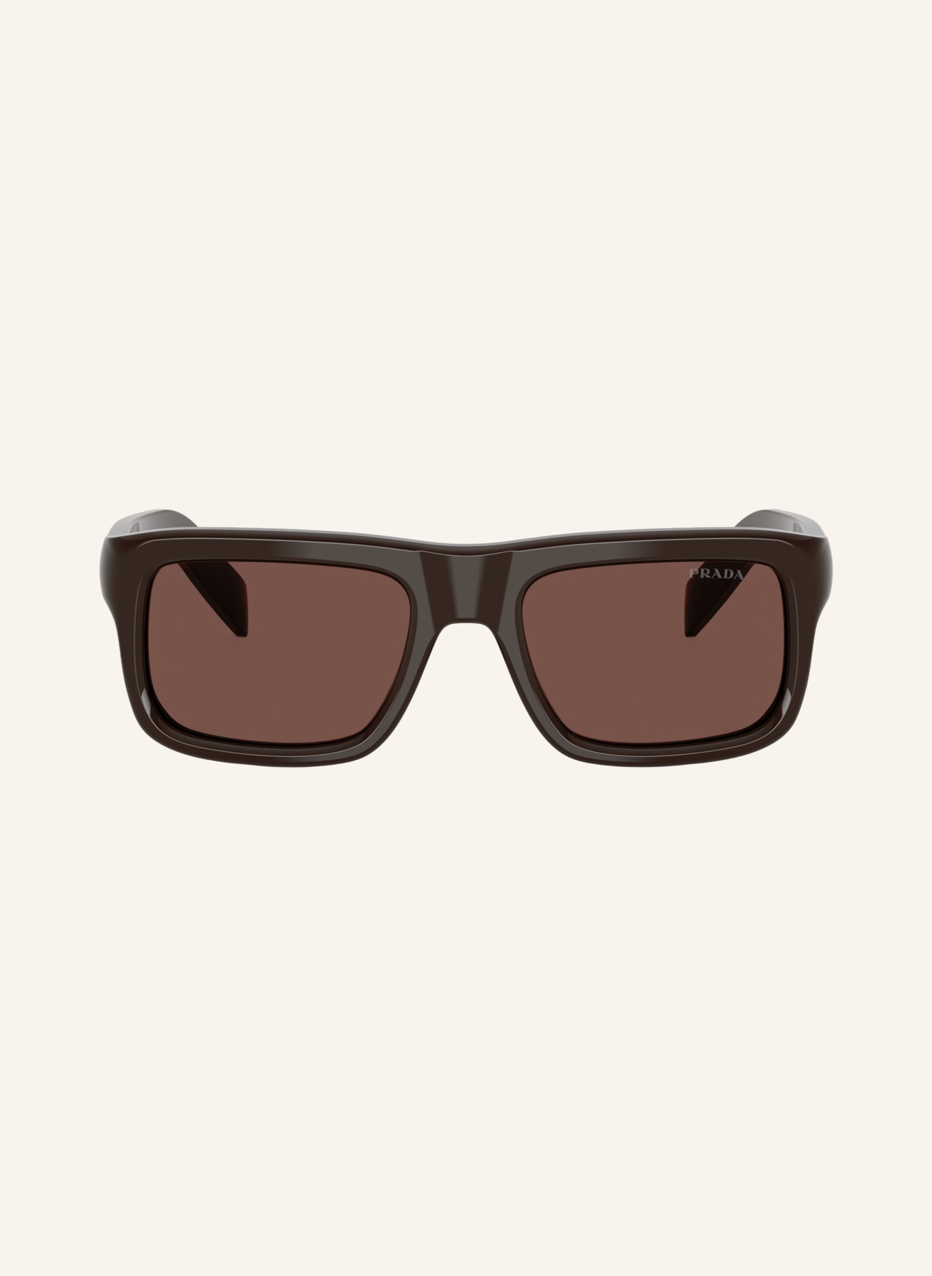 PRADA Sonnenbrille PR D11S: DUNKELBRAUN/ BRAUN