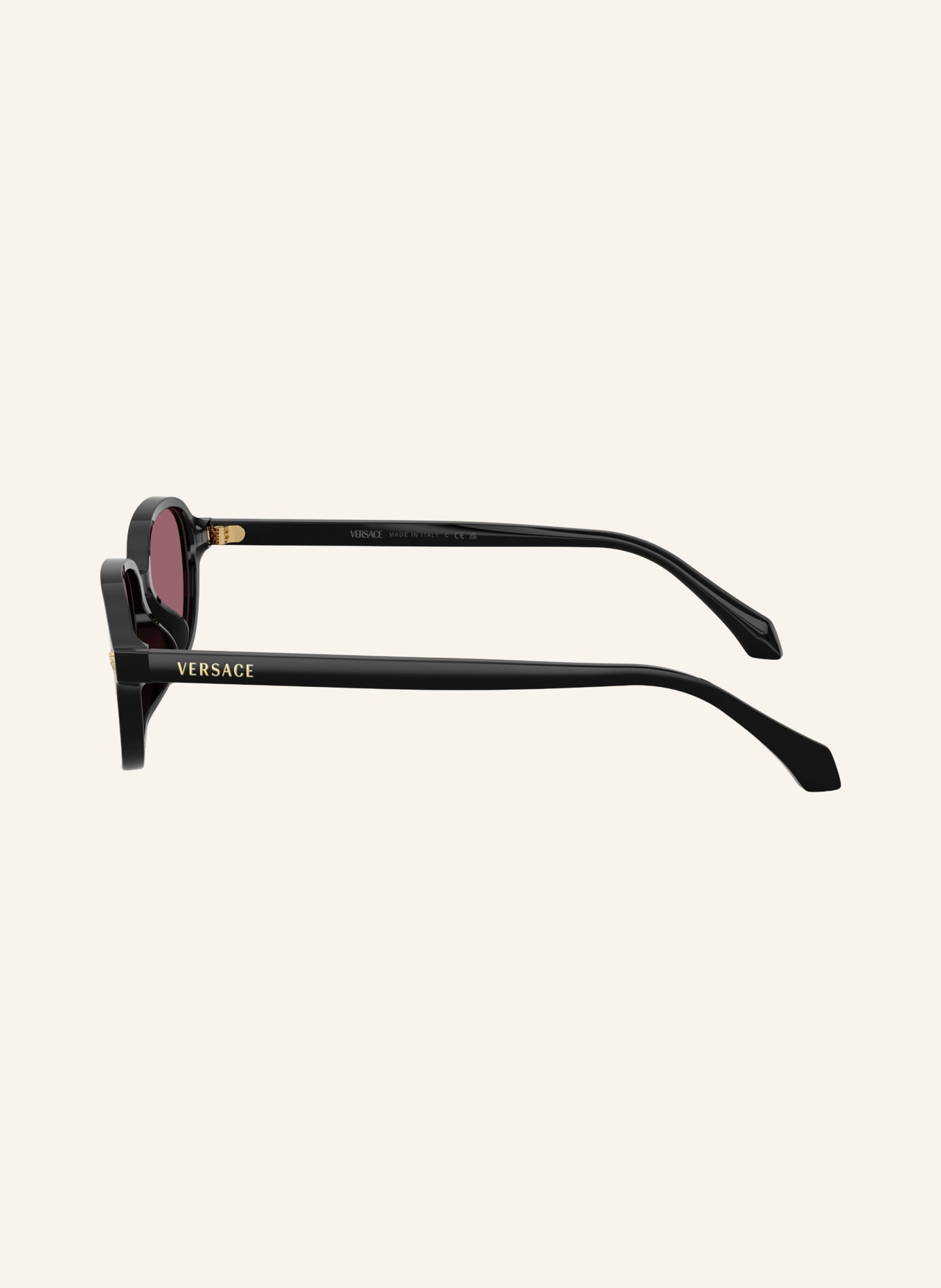 VERSACE Okulary przeciwsłoneczne VE4514D: CZARNY/FIOLETOWY