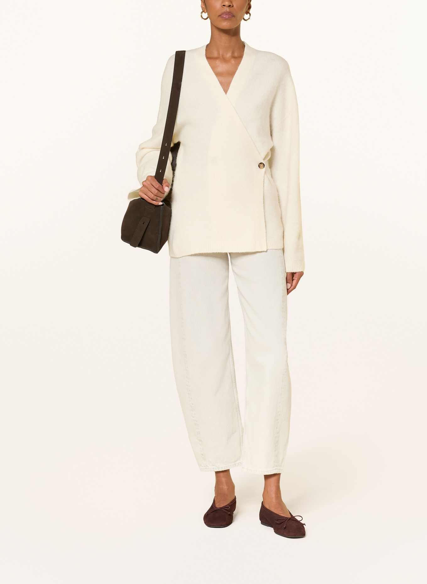 ARKET Kardigan BARAKA: ECRU