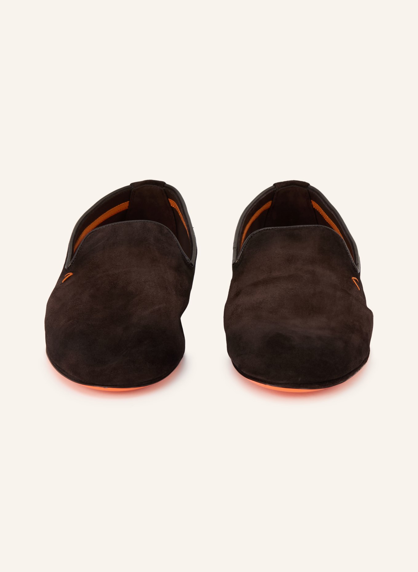 Santoni Pantoffels CHARMIN: MARRON FONCÉ