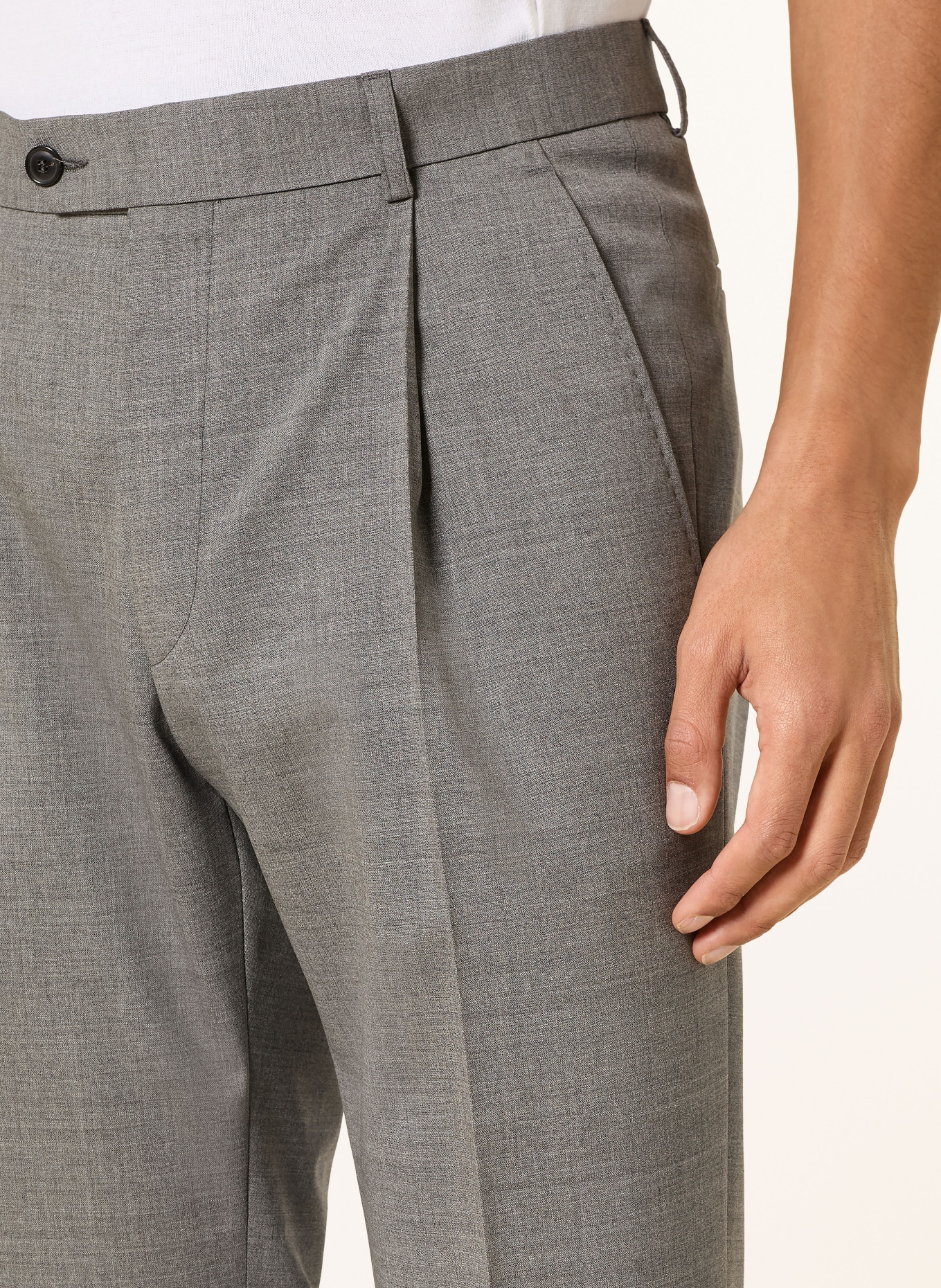 DIGEL Kalhoty ALVARO Slim Fit: 44 GRAU