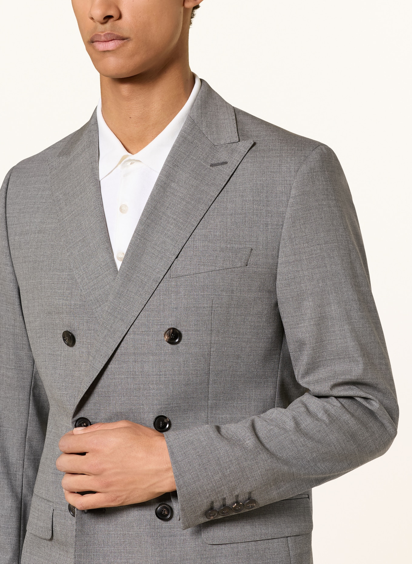 DIGEL ALFREDO Slim Fit Blazer: 44 GRAU