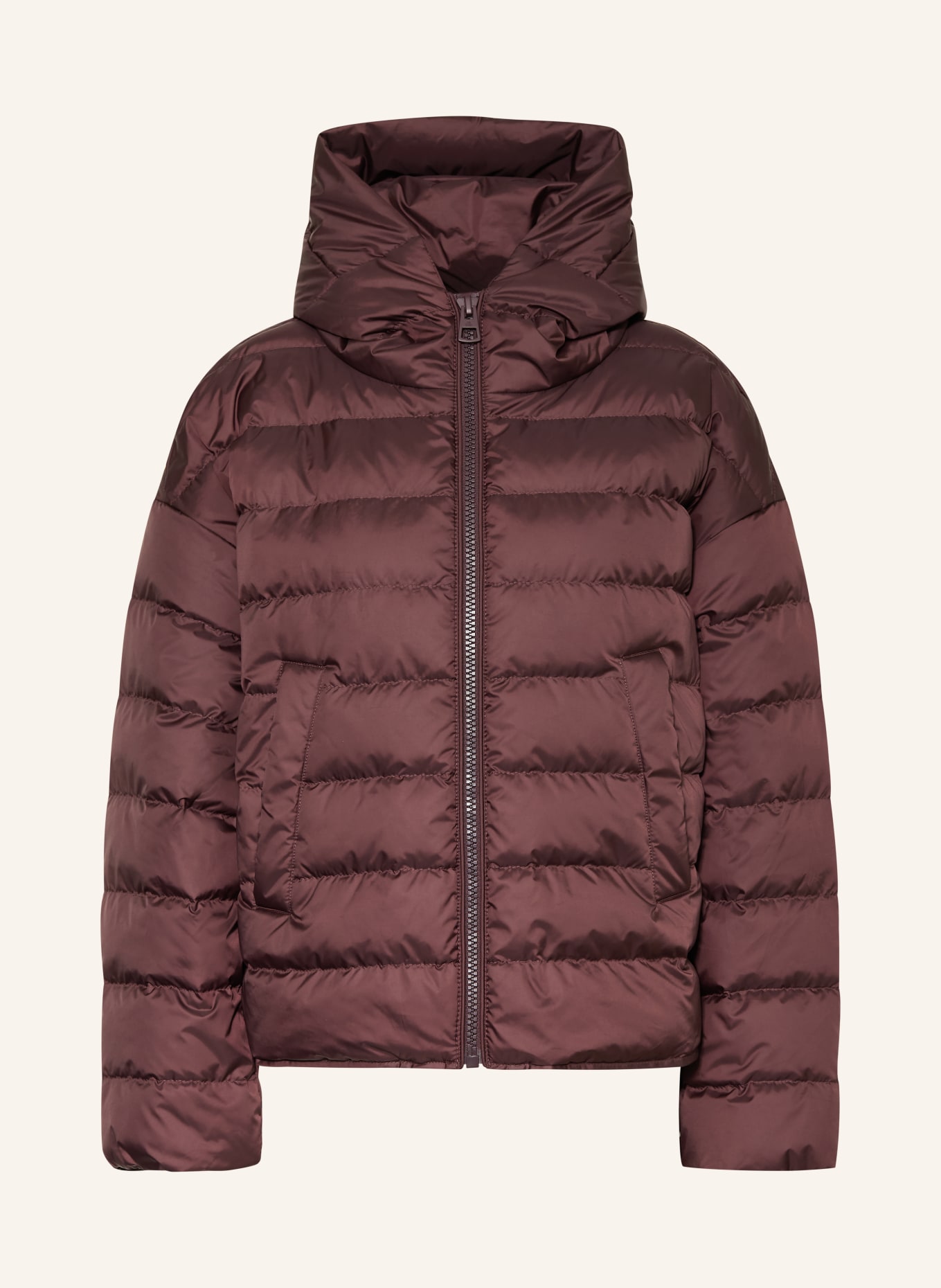 Marc O'Polo Lightweight Down Jacket: DARK RED