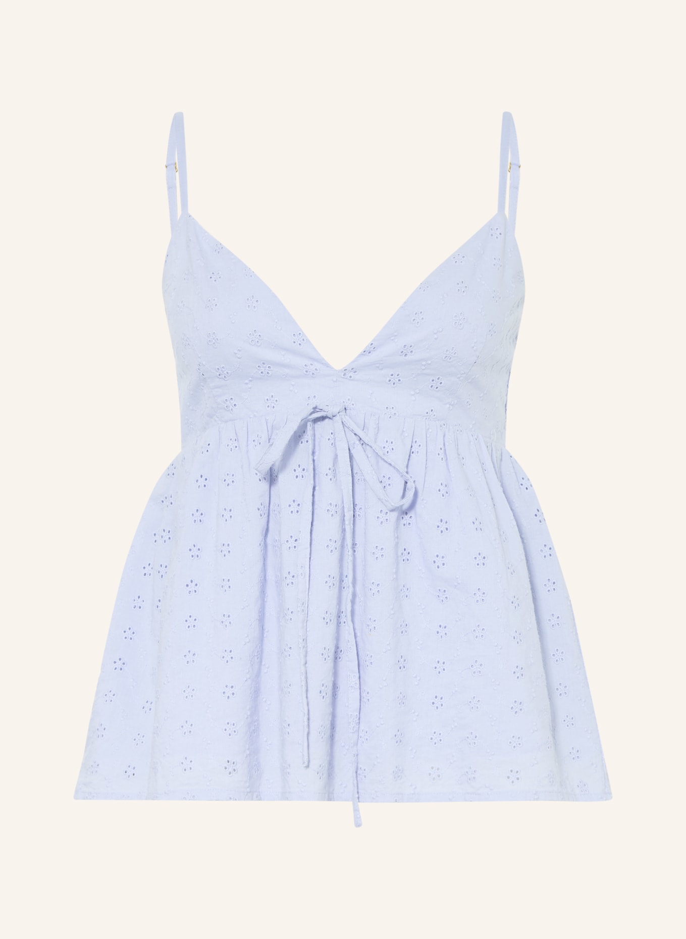 NEO NOIR Top KENINE: LICHTBLAUW