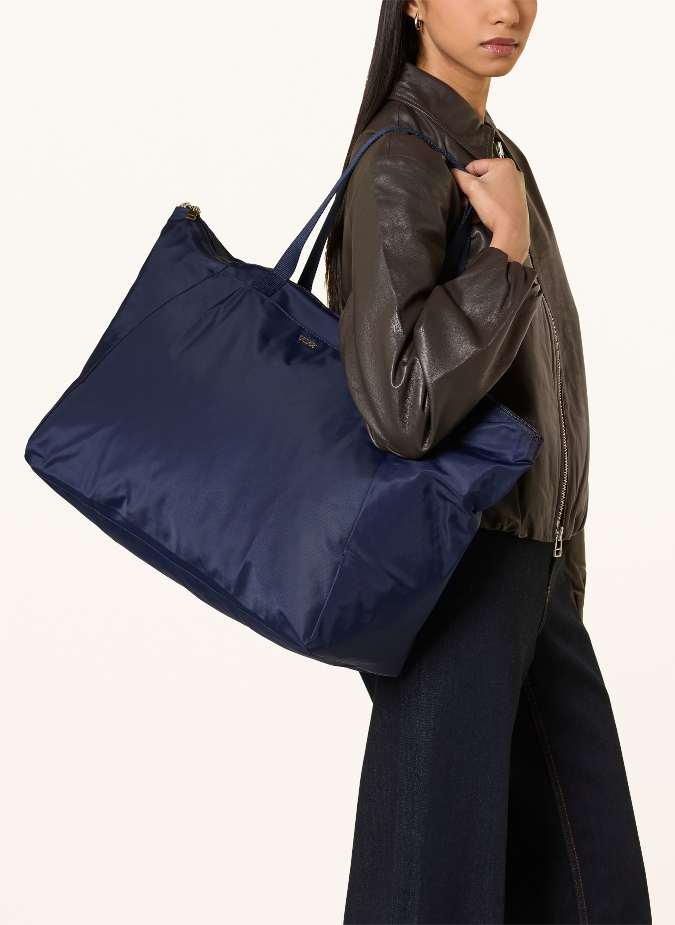 TUMI VOYAGEUR Shopper JUST IN CASE: DUNKELBLAU