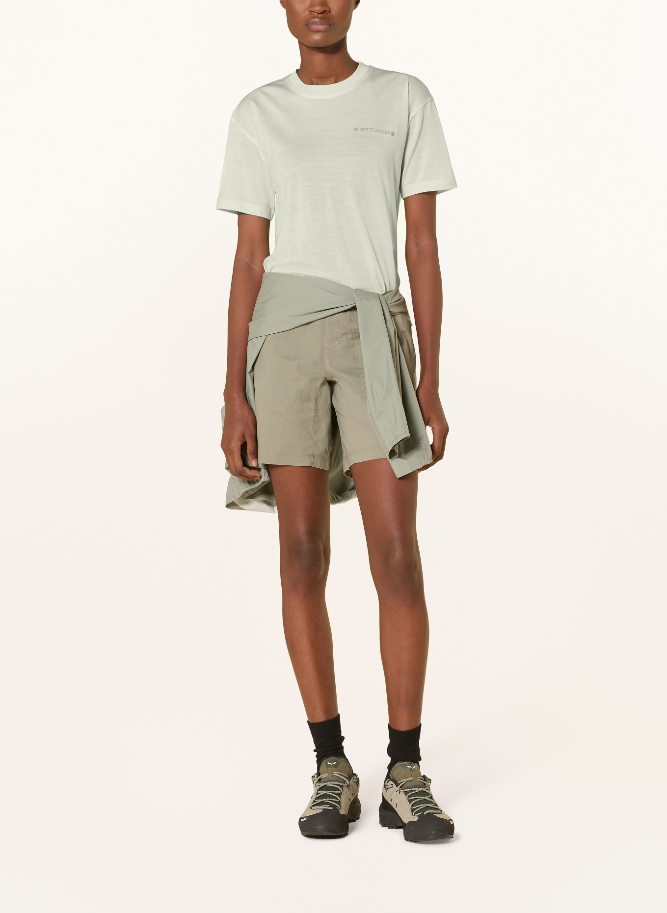 ORTOVOX Funkční tričko 150 COOL CLIMBING VIBES TS s merino vlnou: MÁTOVÁ