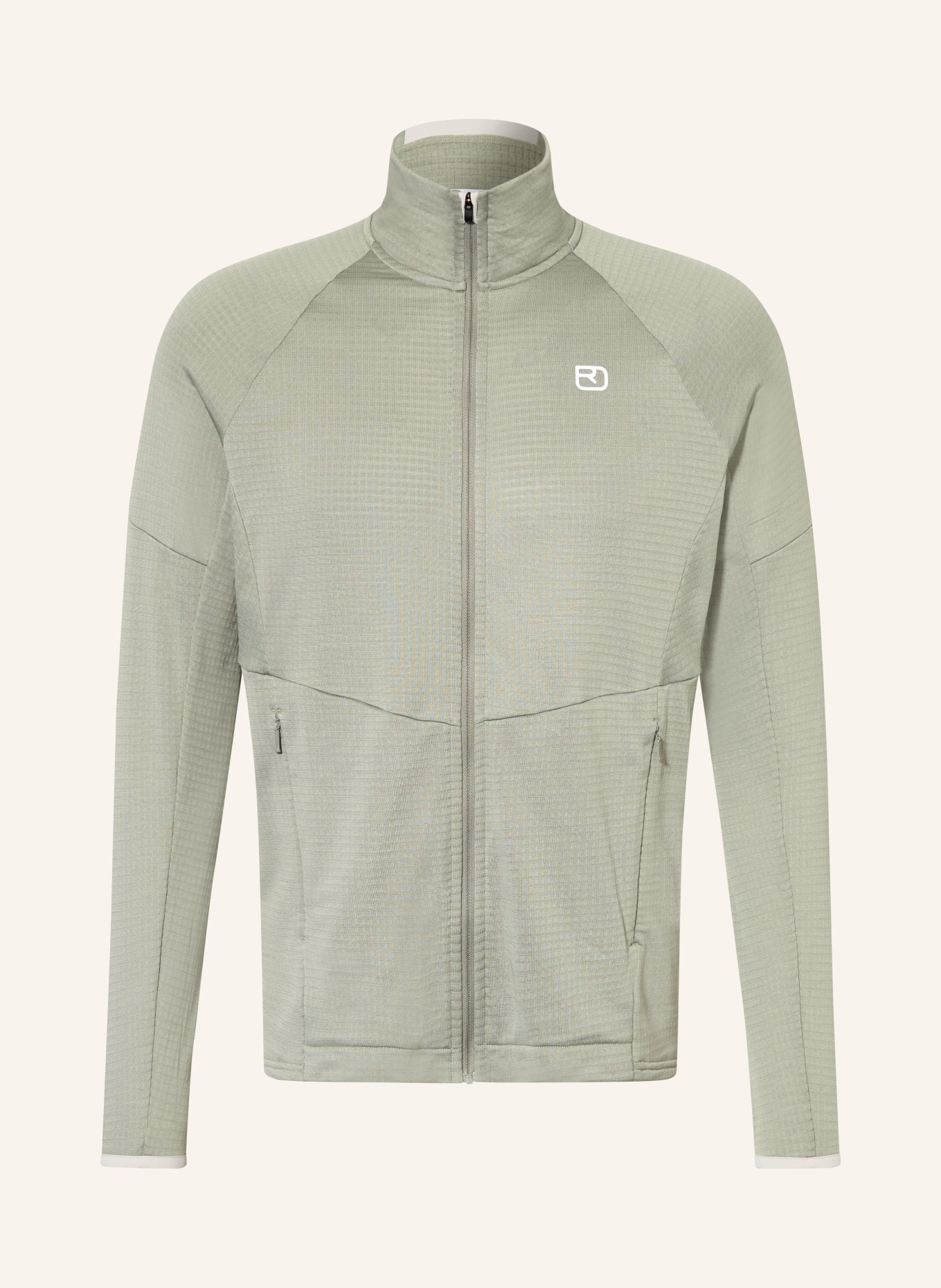 ORTOVOX Midlayer Jacket FLEECE LIGHT GRID: LIGHT GREEN