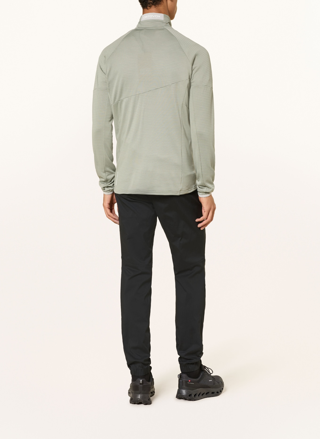 ORTOVOX Midlayer Jacket FLEECE LIGHT GRID: LIGHT GREEN