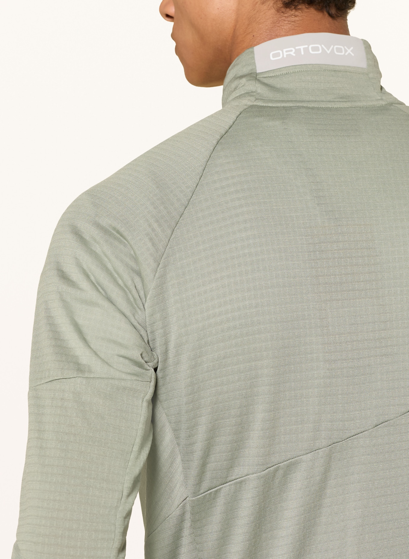ORTOVOX Midlayer Jacket FLEECE LIGHT GRID: LIGHT GREEN